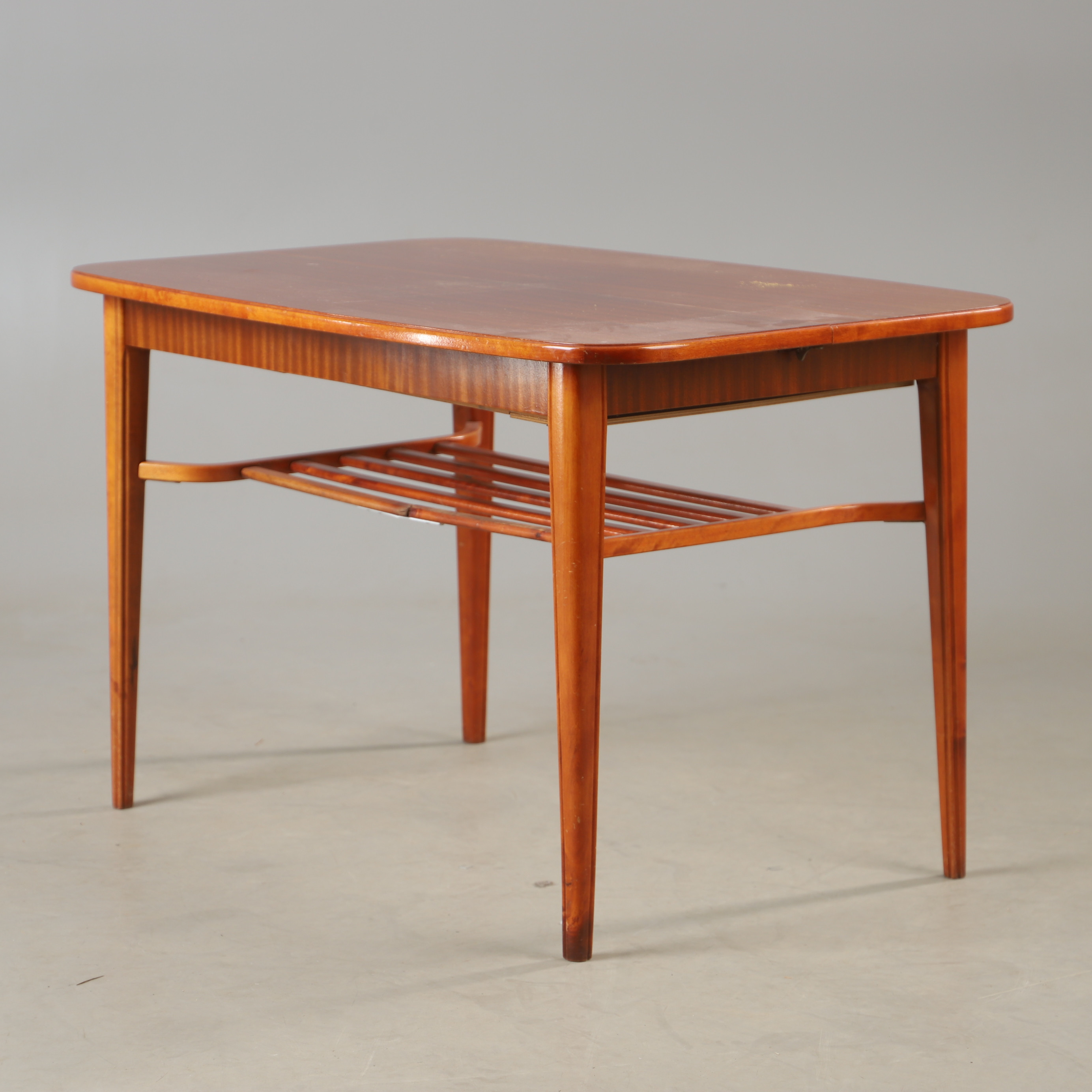 SOFFBORD KOMBINERAT MATBORD, mahogny, 1900-talets mitt.
