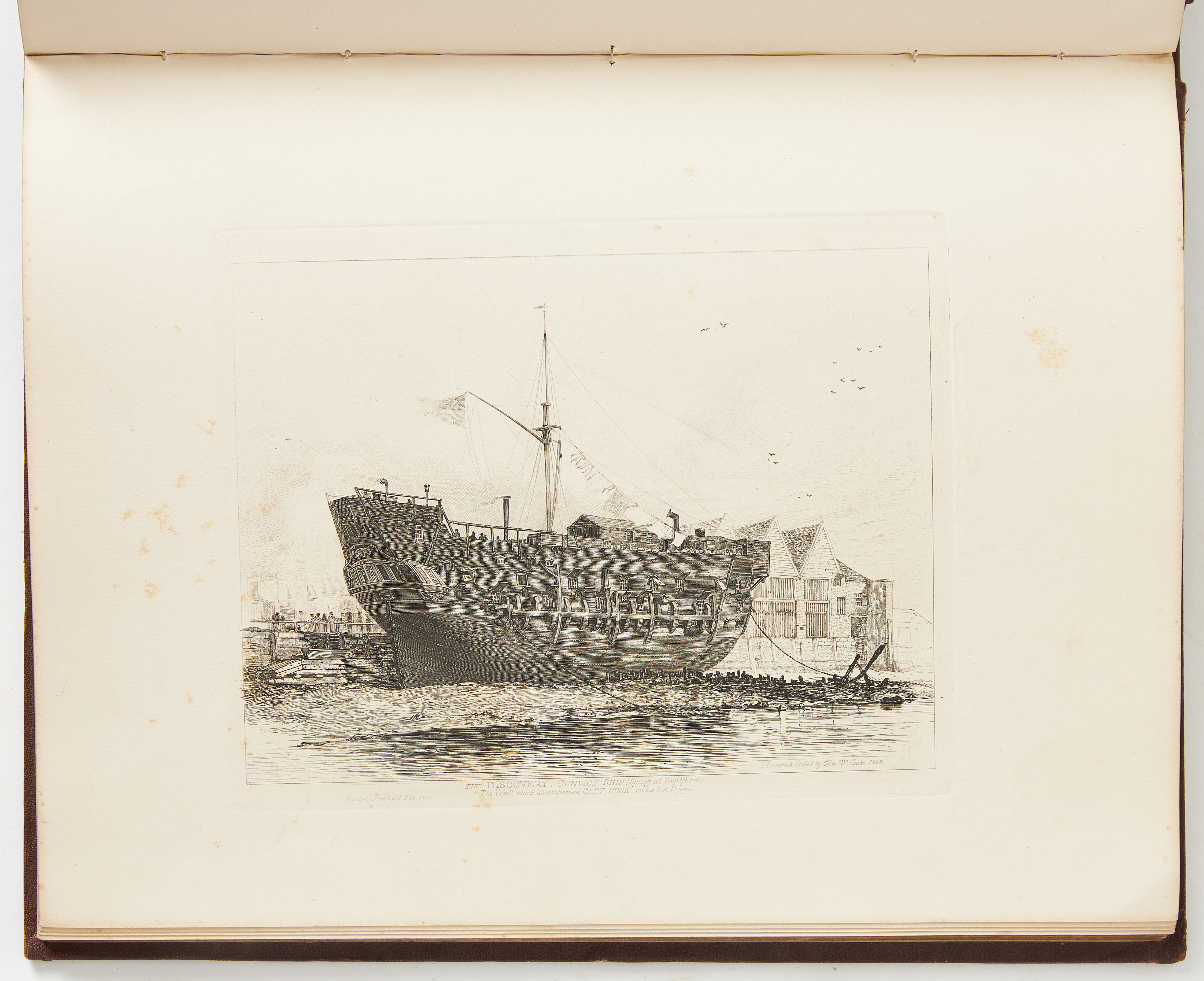 COOKE'S SIXTY-FIVE PLATES OF SHIPPING, 1829.
