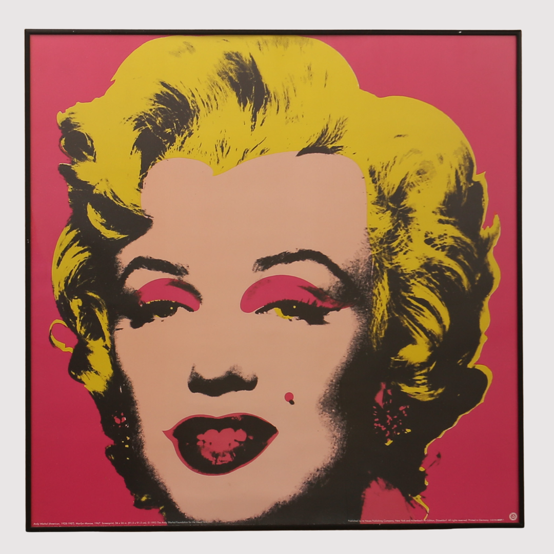 ANDY WARHOL. Efter, "Marilyn Monroe", offsettryck, 1993, utgiven av Achenbach Art Edition, Düsseldorf, och Neues Publishing Company, New York, med tillstånd från The Andy Warhol Foundation for the Visual Arts.