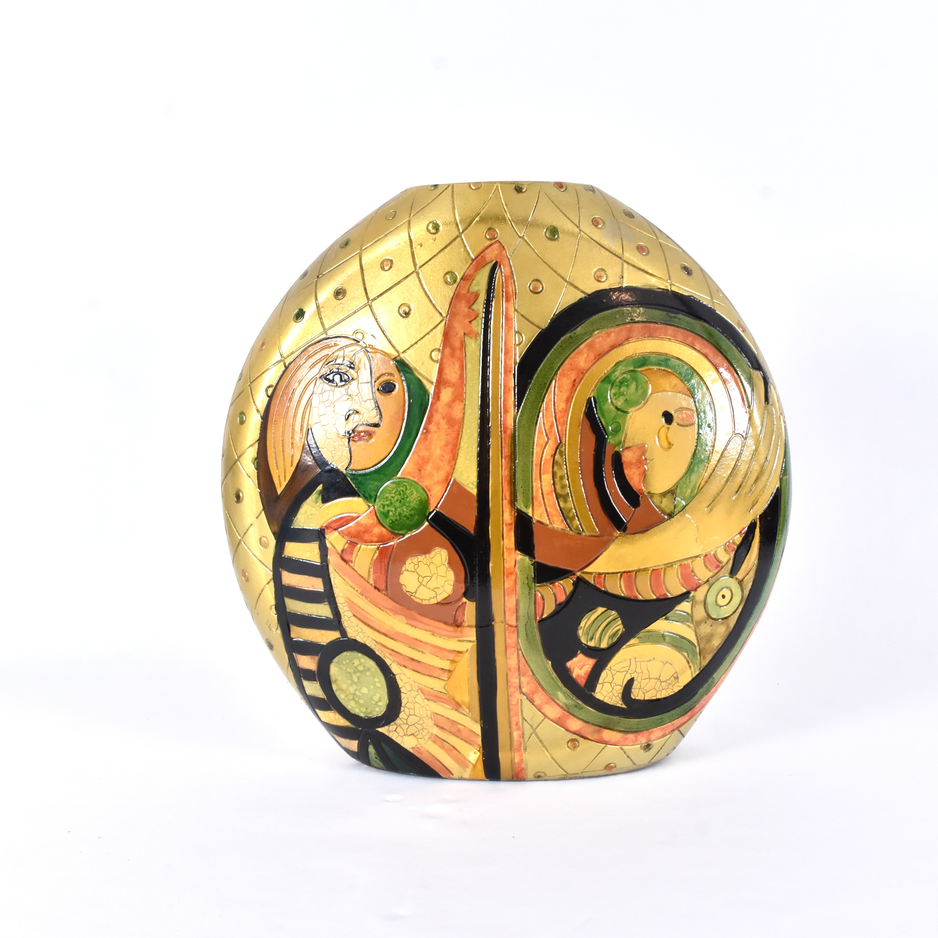 GOLVVAS, keramik, 1900-talets senare del.