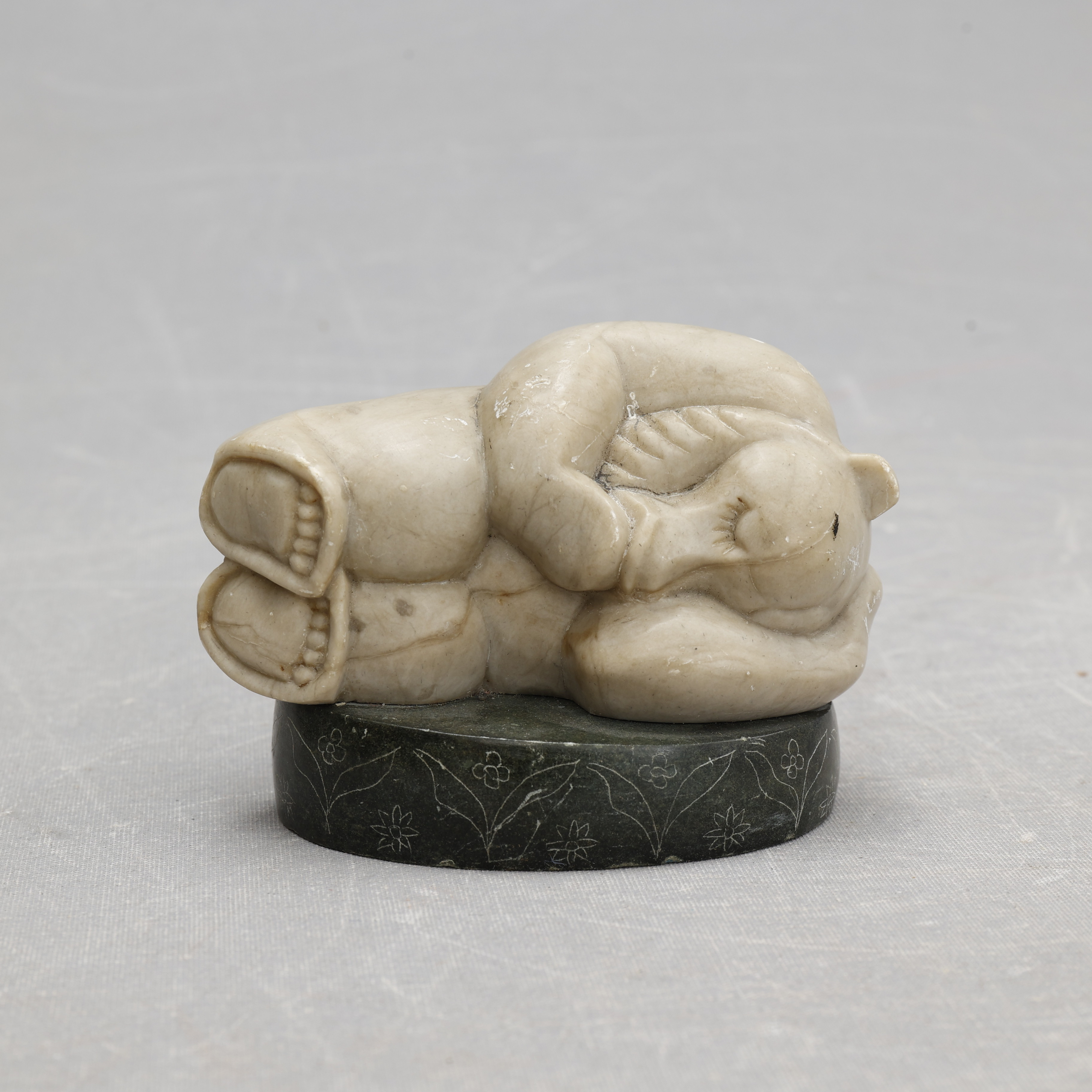 SKULPTUR, soapstone , orientalisk.