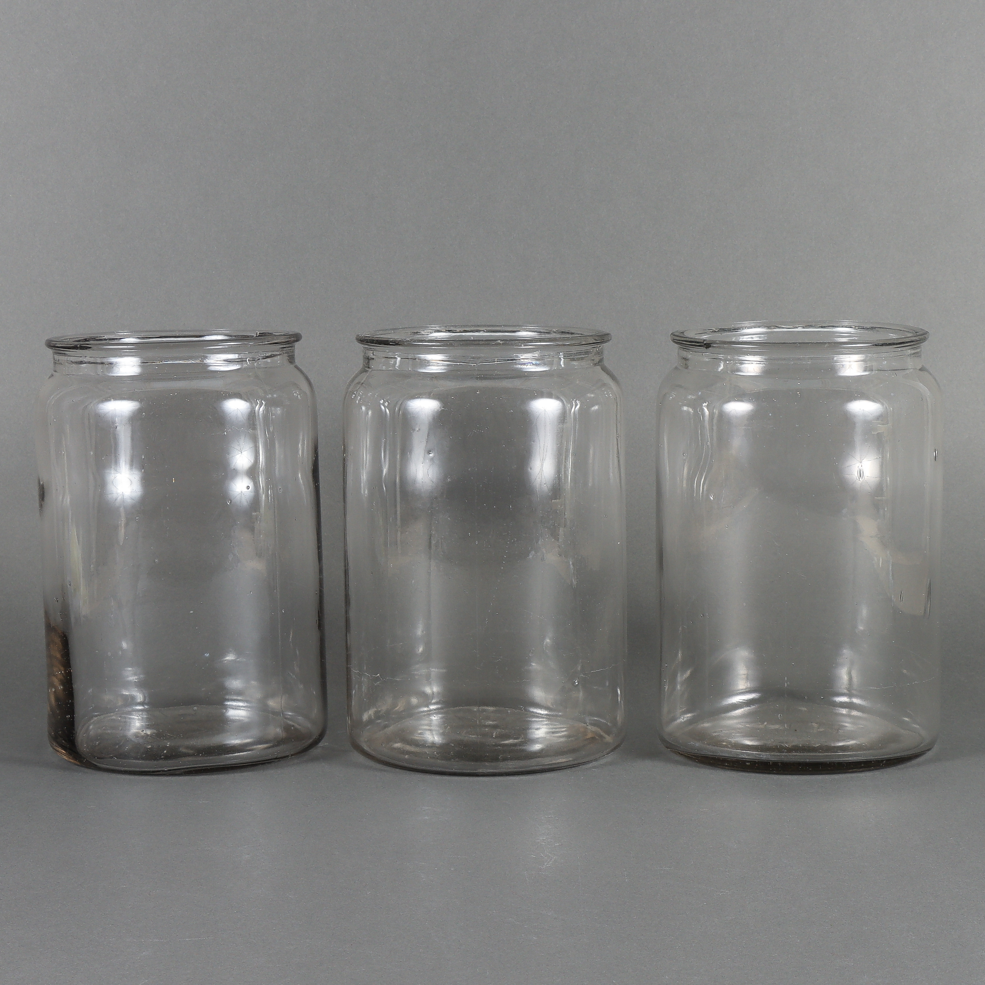 GLASBURKAR 3 stycken, Glimma, 4 liter.