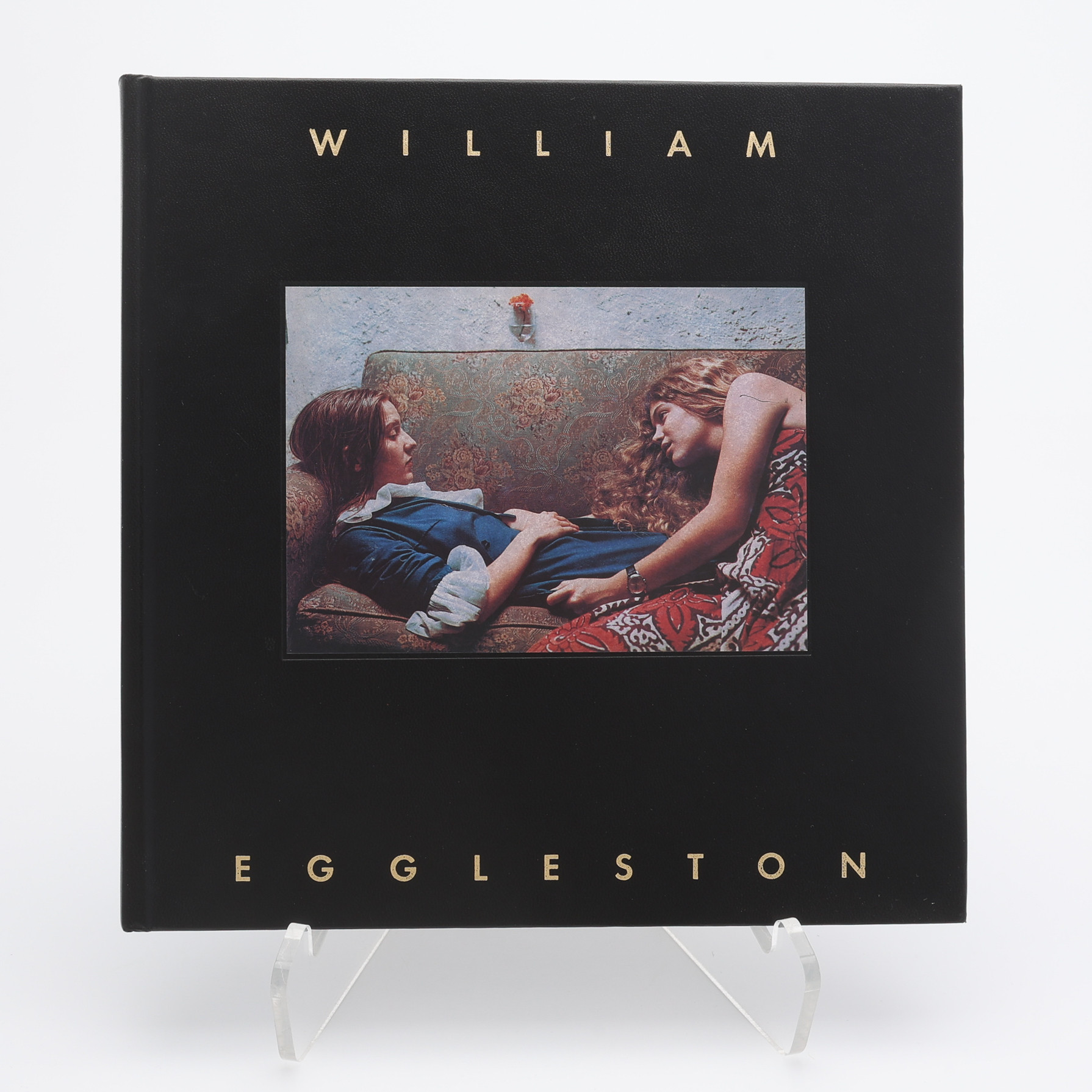 FOTO. DEN AMERIKANSKE FOTOGRAFEN WILLIAM EGGLESTONS HASSELBLADSBOK I FÖRSTA UPPLAGAN, 1999 - MED DATERAD DEDIKATION.