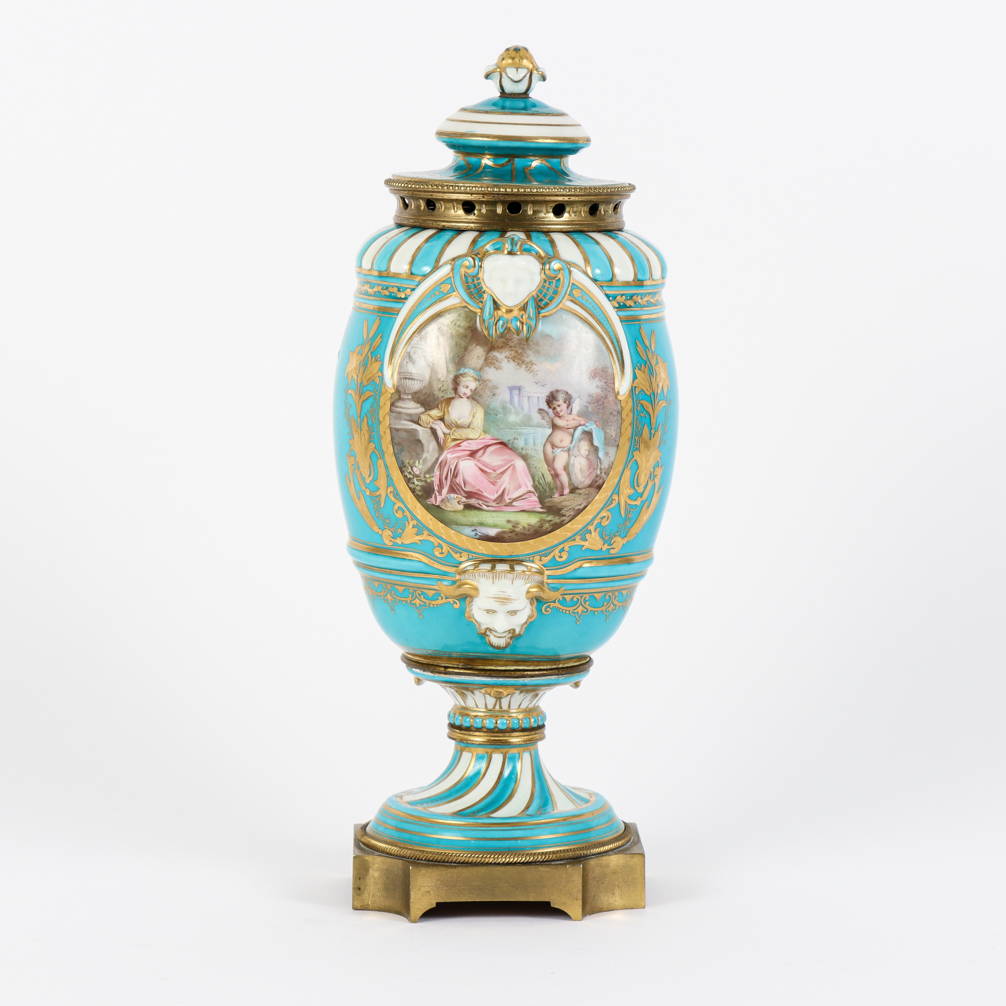 LOCKURNA Vincennes märkning 1800-tal eller äldre, Frankrike.