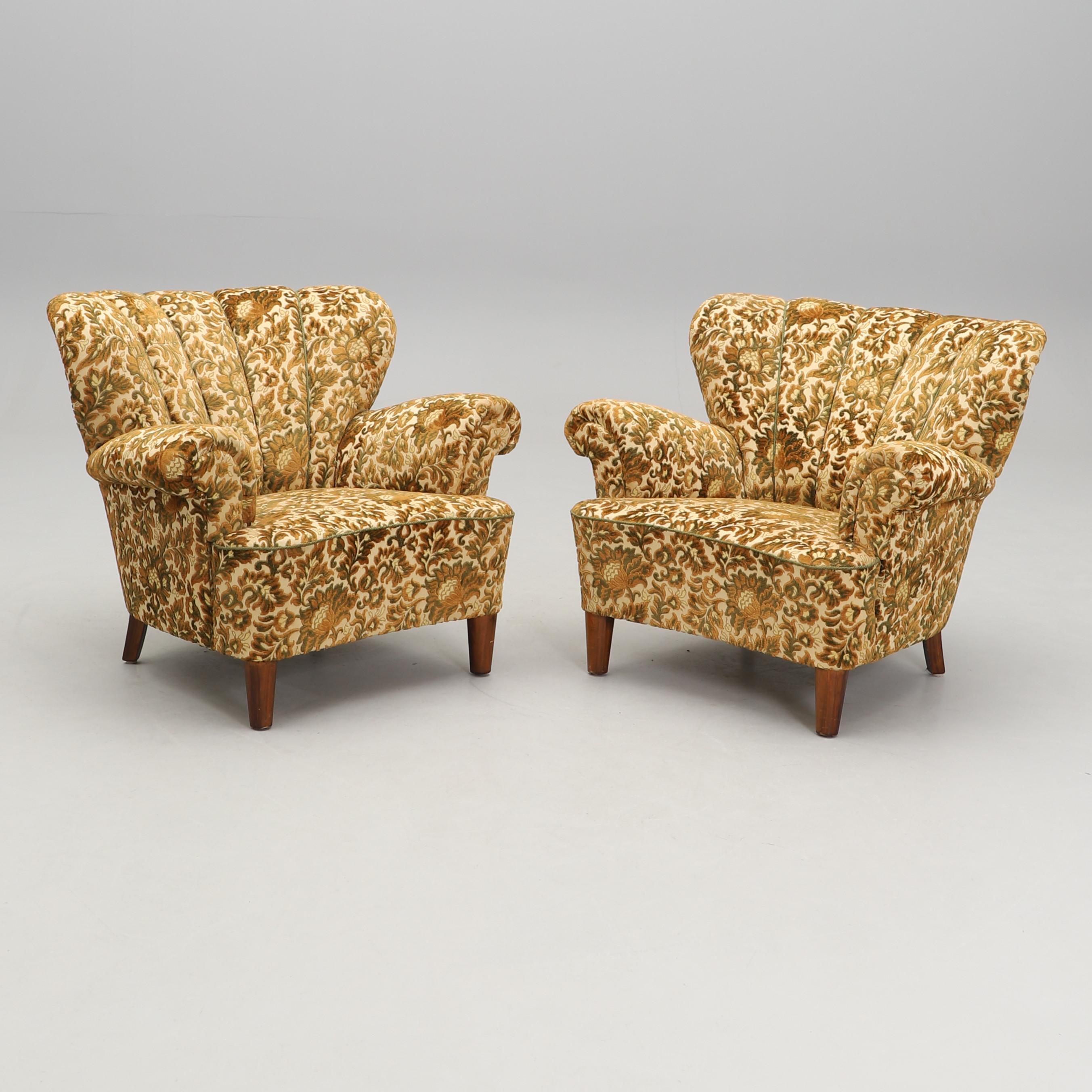 FÅTÖLJER, 1 par, Swedish Modern, 1940/50-tal.