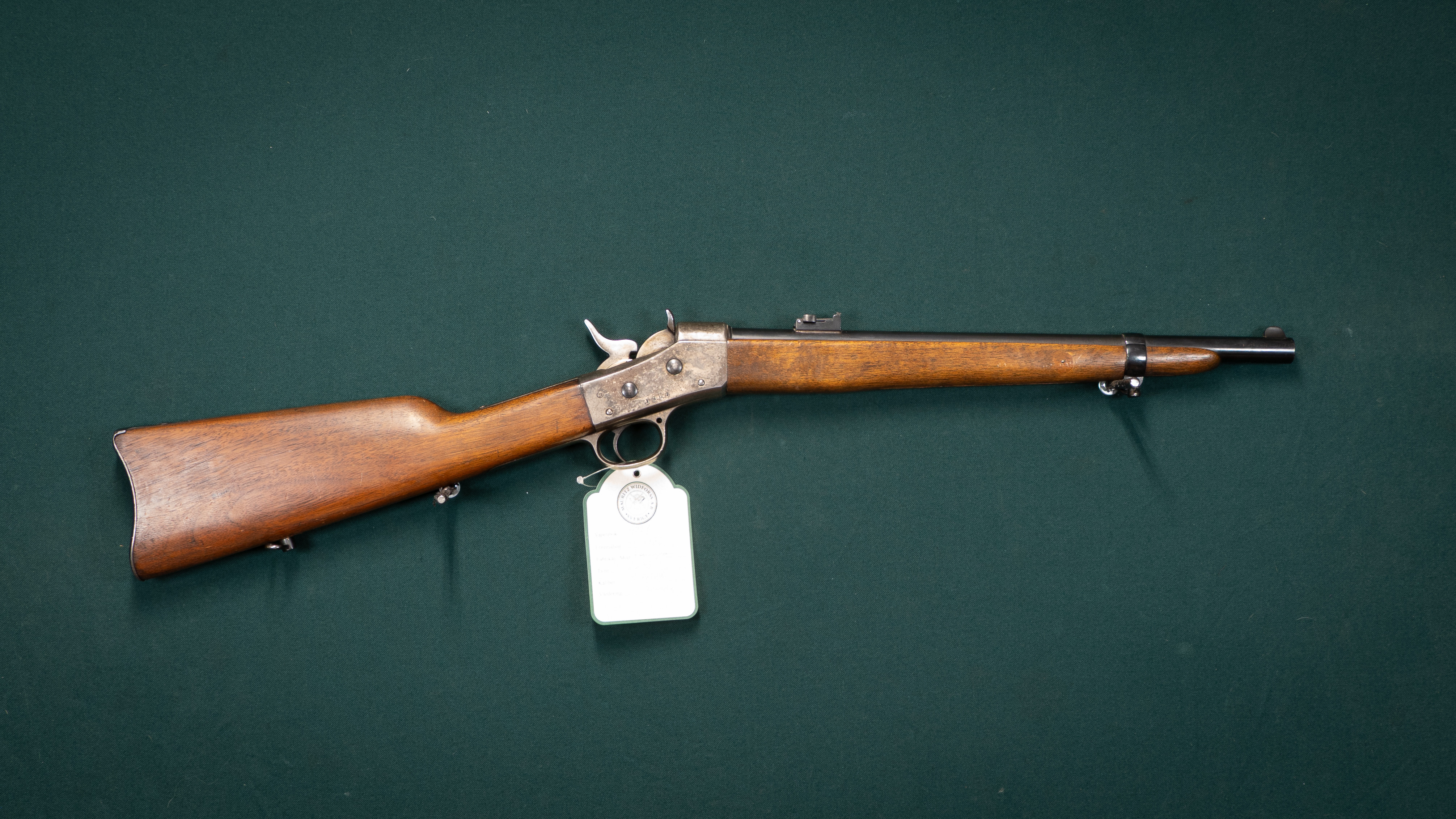 Remington model 1867 Artilleri Kaliber 12,7x44r Tillv.nr. 6678.