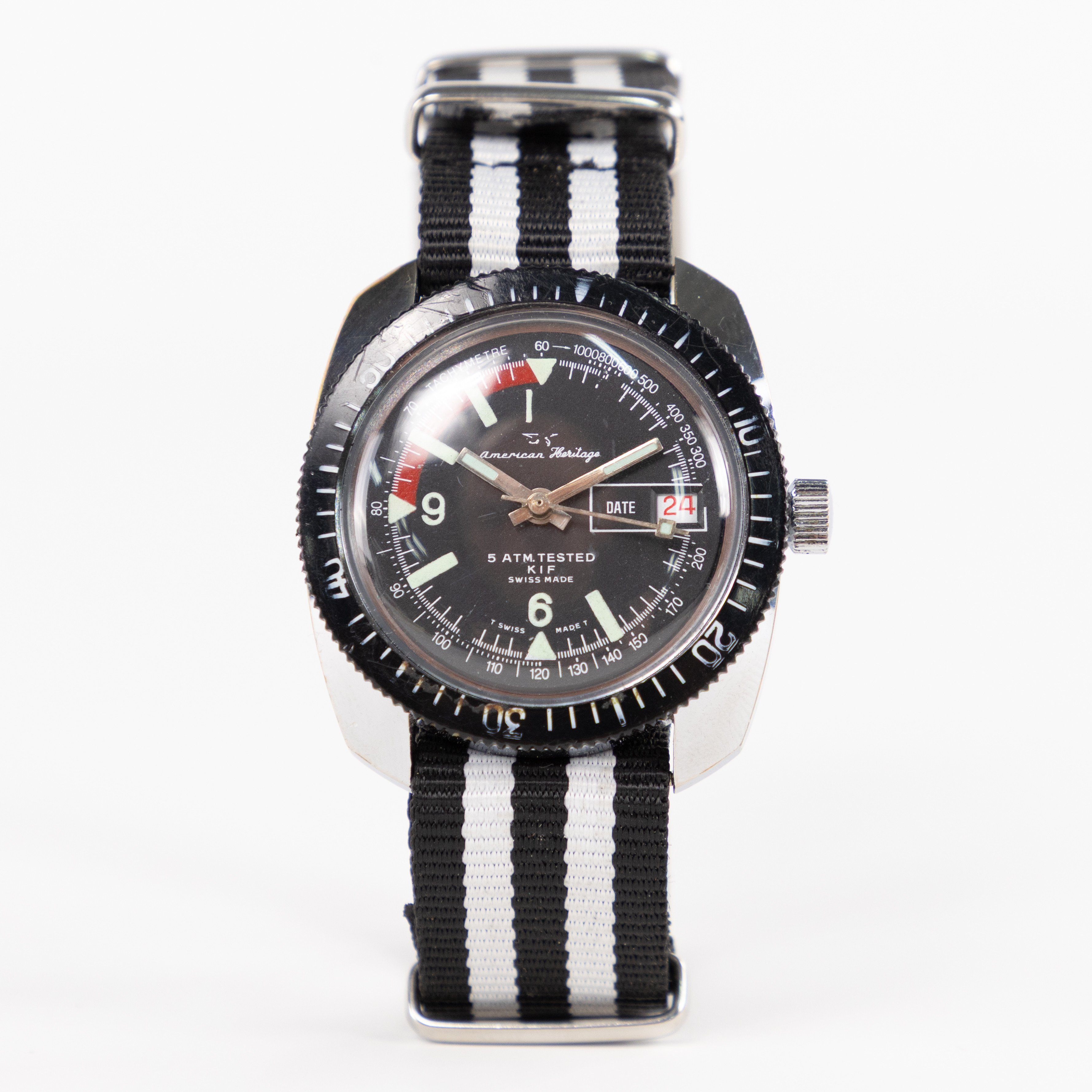 AMERICAN HERITAGE, 38 mm, dykarmodell.