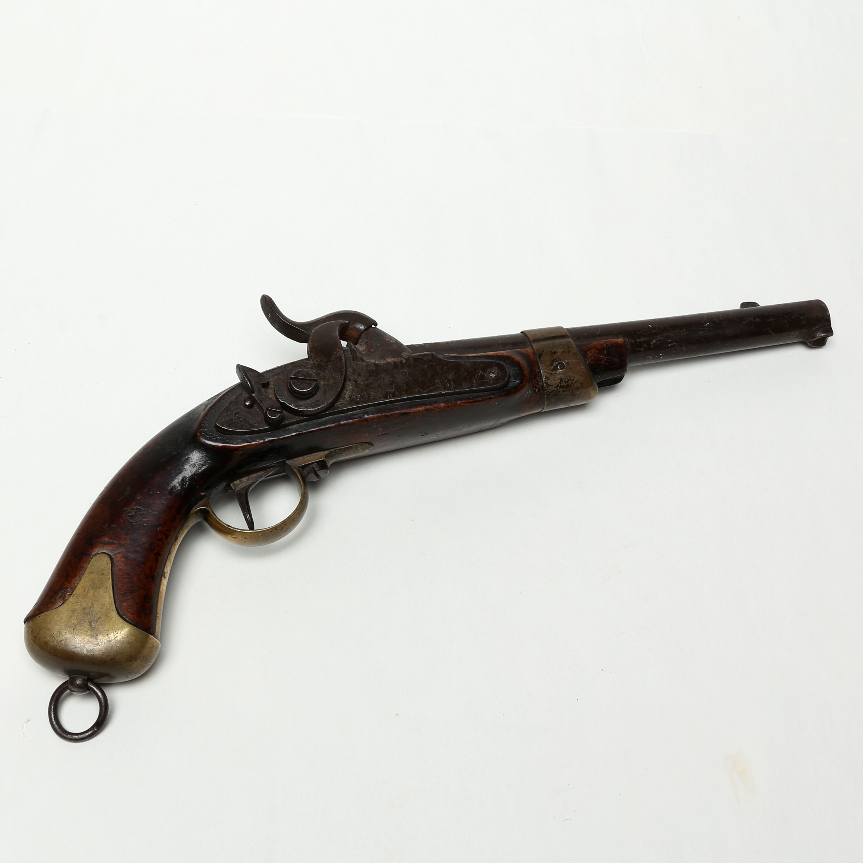PISTOL, slaglås, märkt H 1848, 1800-tal.