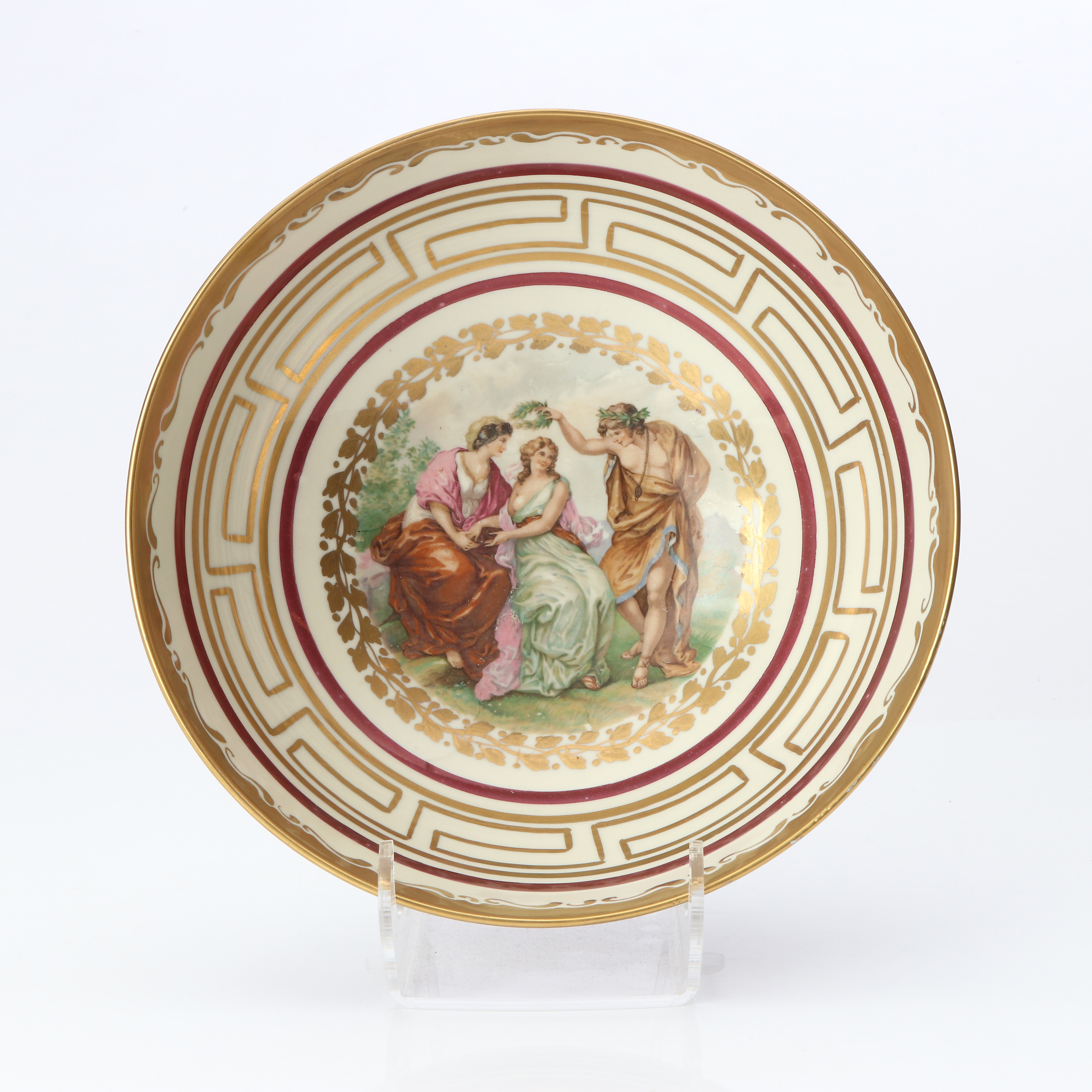 ROYAL COPENHAGEN, BÅLSKÅL. Porslin med litograferad dekor.