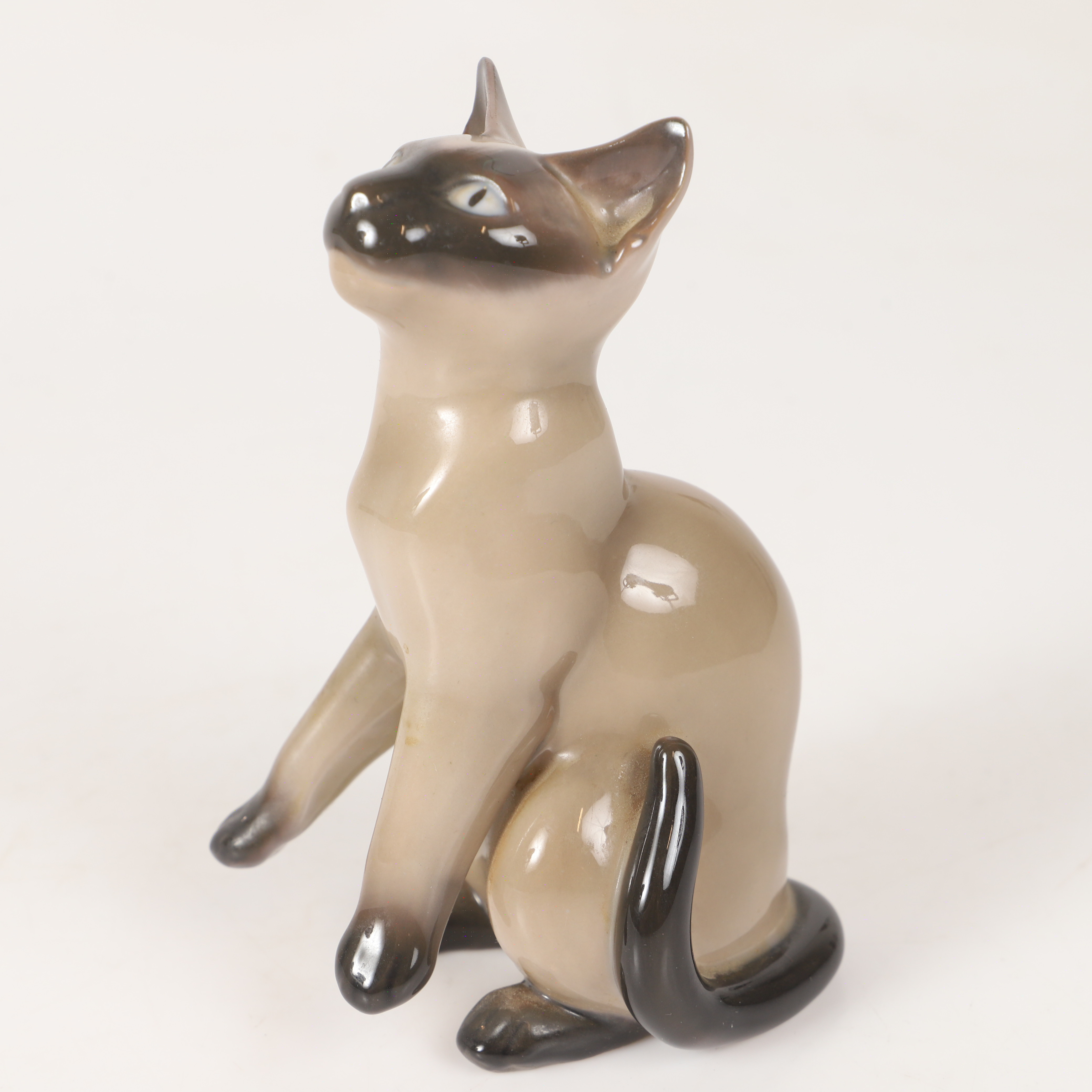 FIGURIN, katt, porslin, Bing & Gröndahl, Danmark.