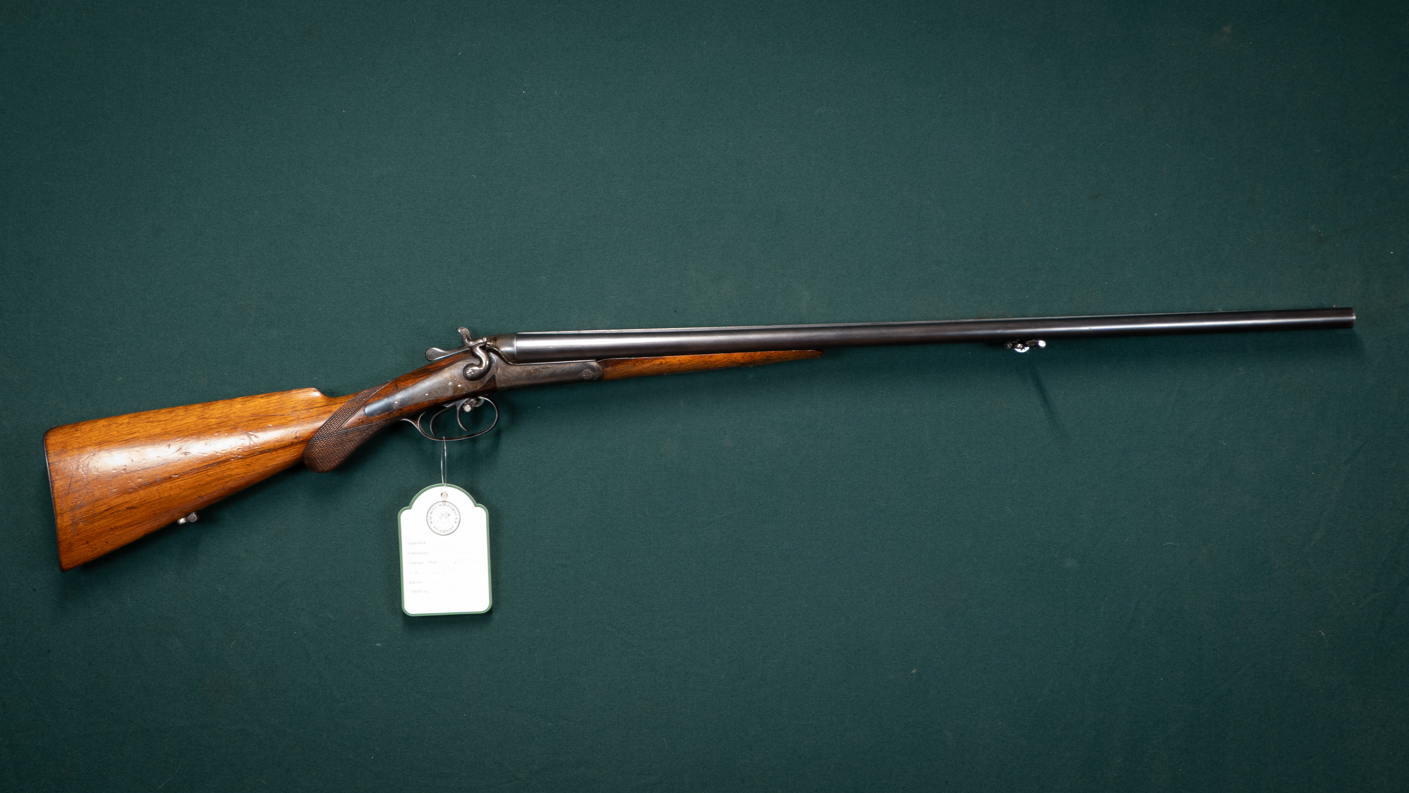 Husqvarna model 47 kaliber 16 Tillv.nr. 22898.