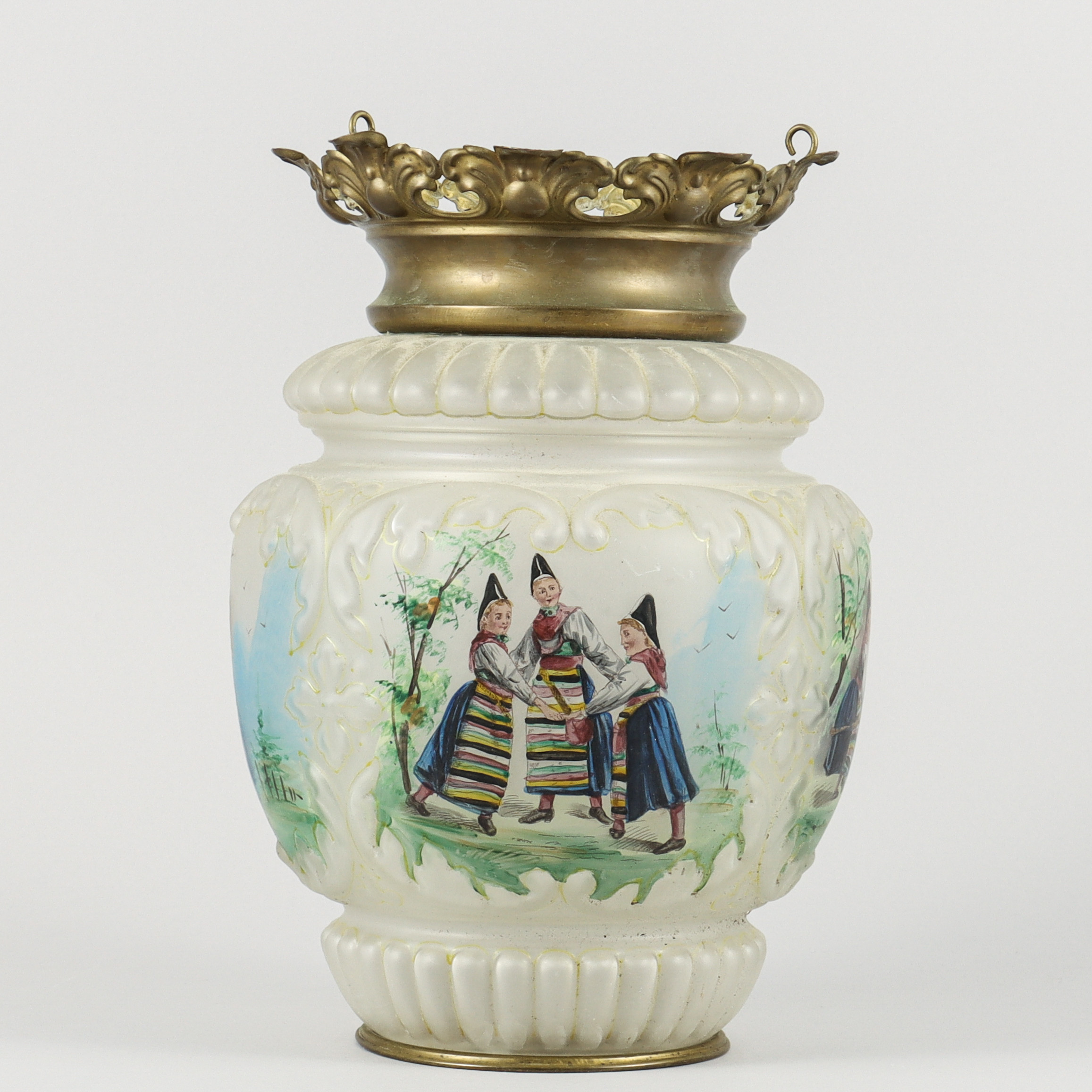 MÅNSKENSAMPEL glas, 18/1900-tal.