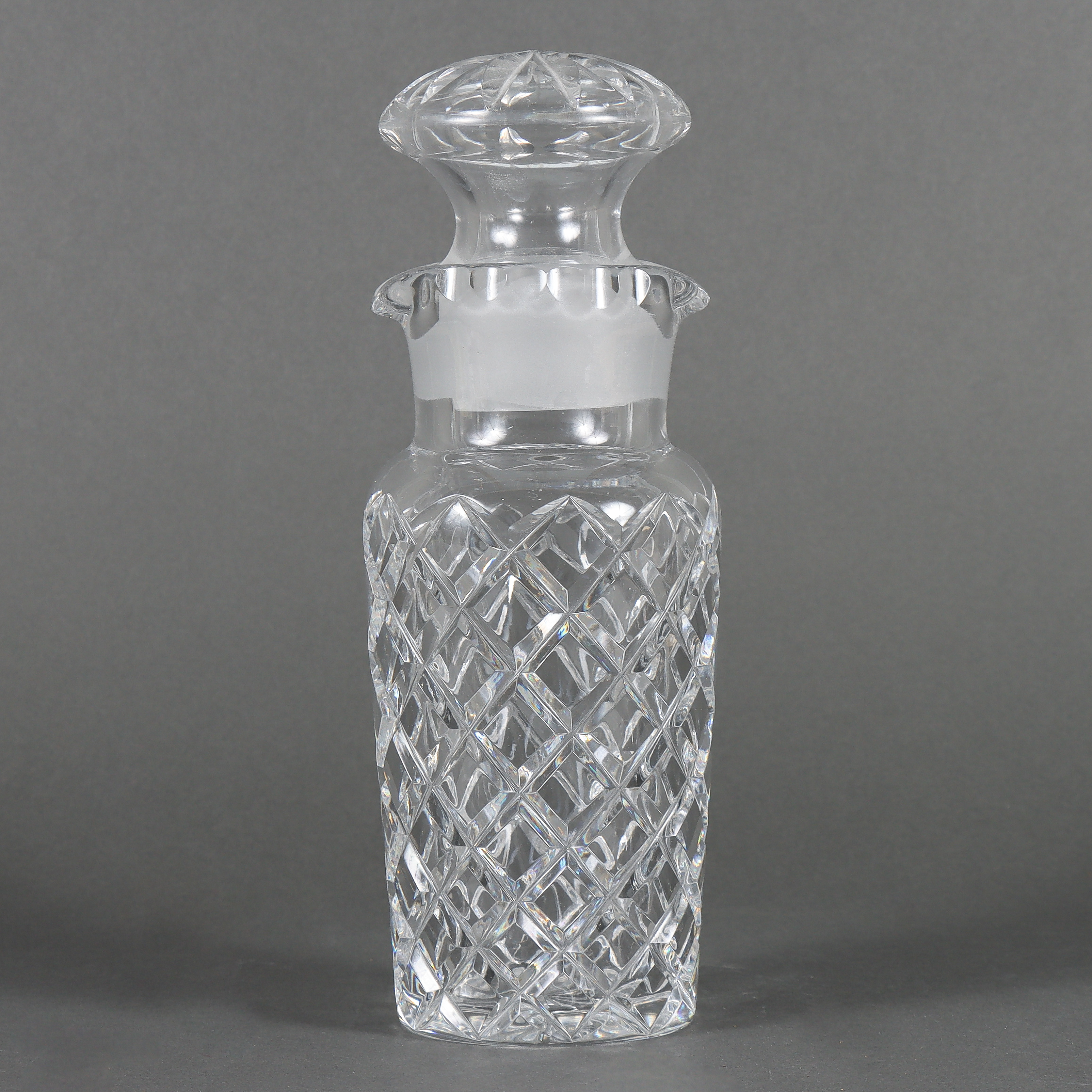 SHAKER rutslipad kristall, 1900-tal.