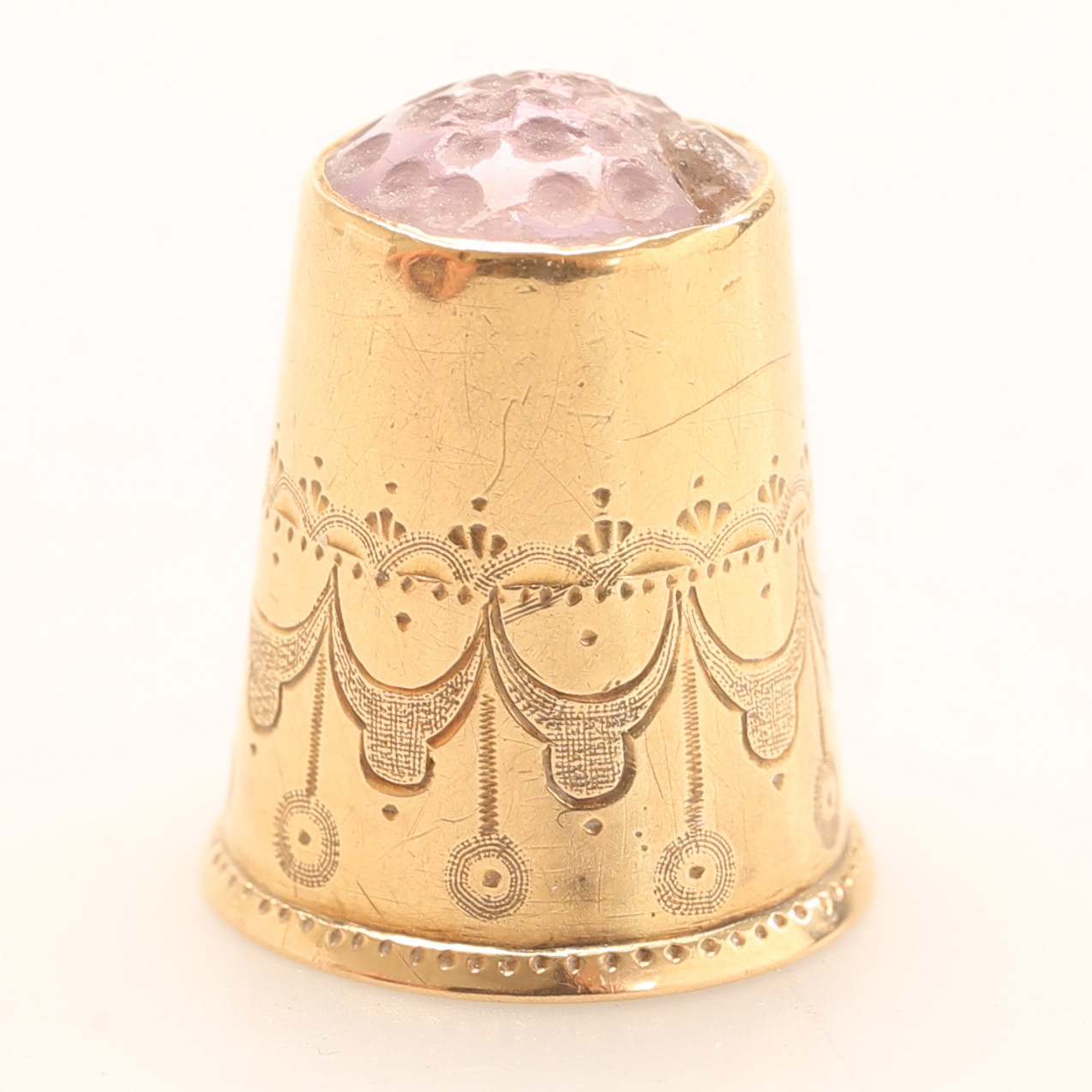 FINGERBORG, 18k guld.