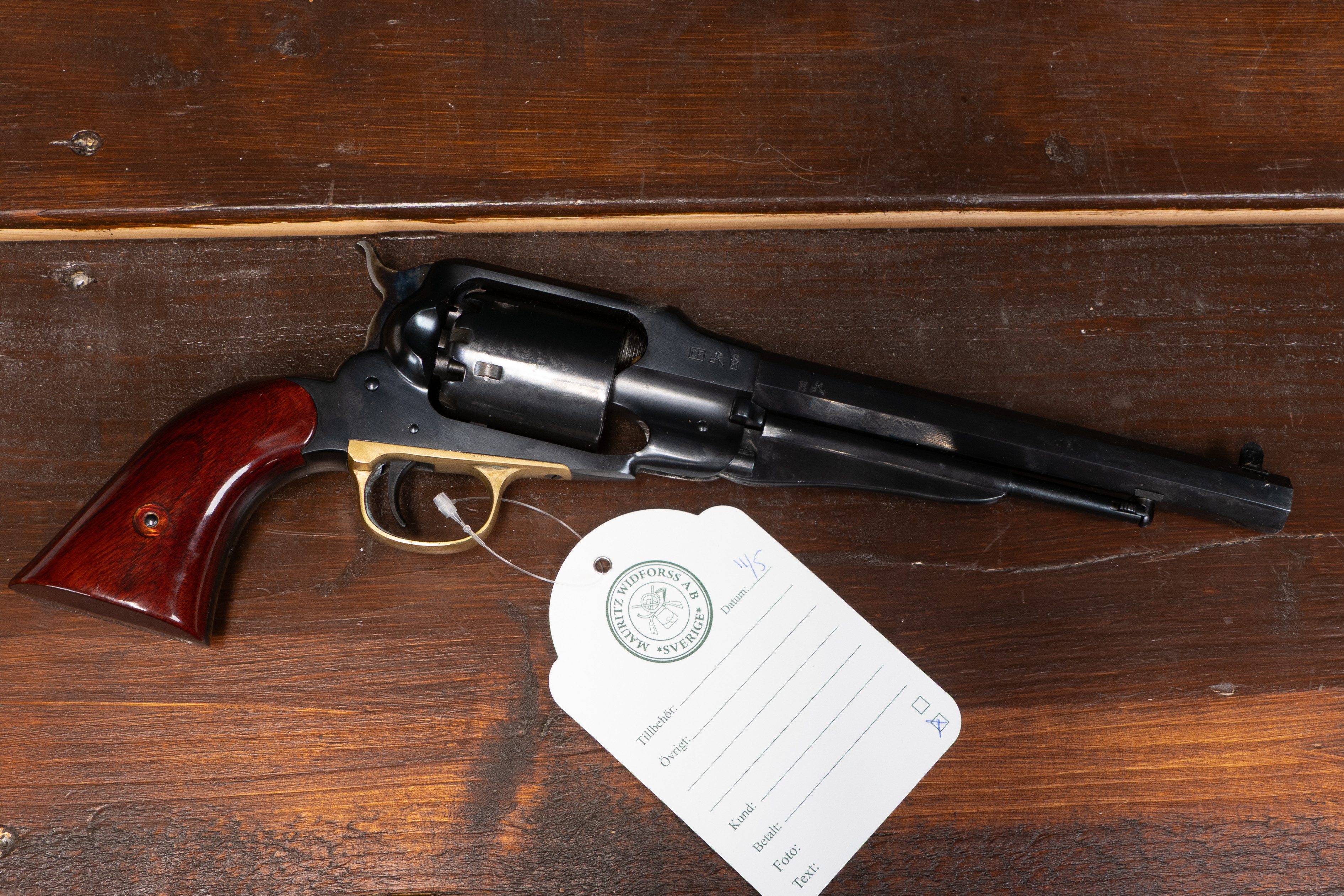 Uberti Modell Remington 1858 Kal. 44 Tillv.nr: A80658 SE3288696.