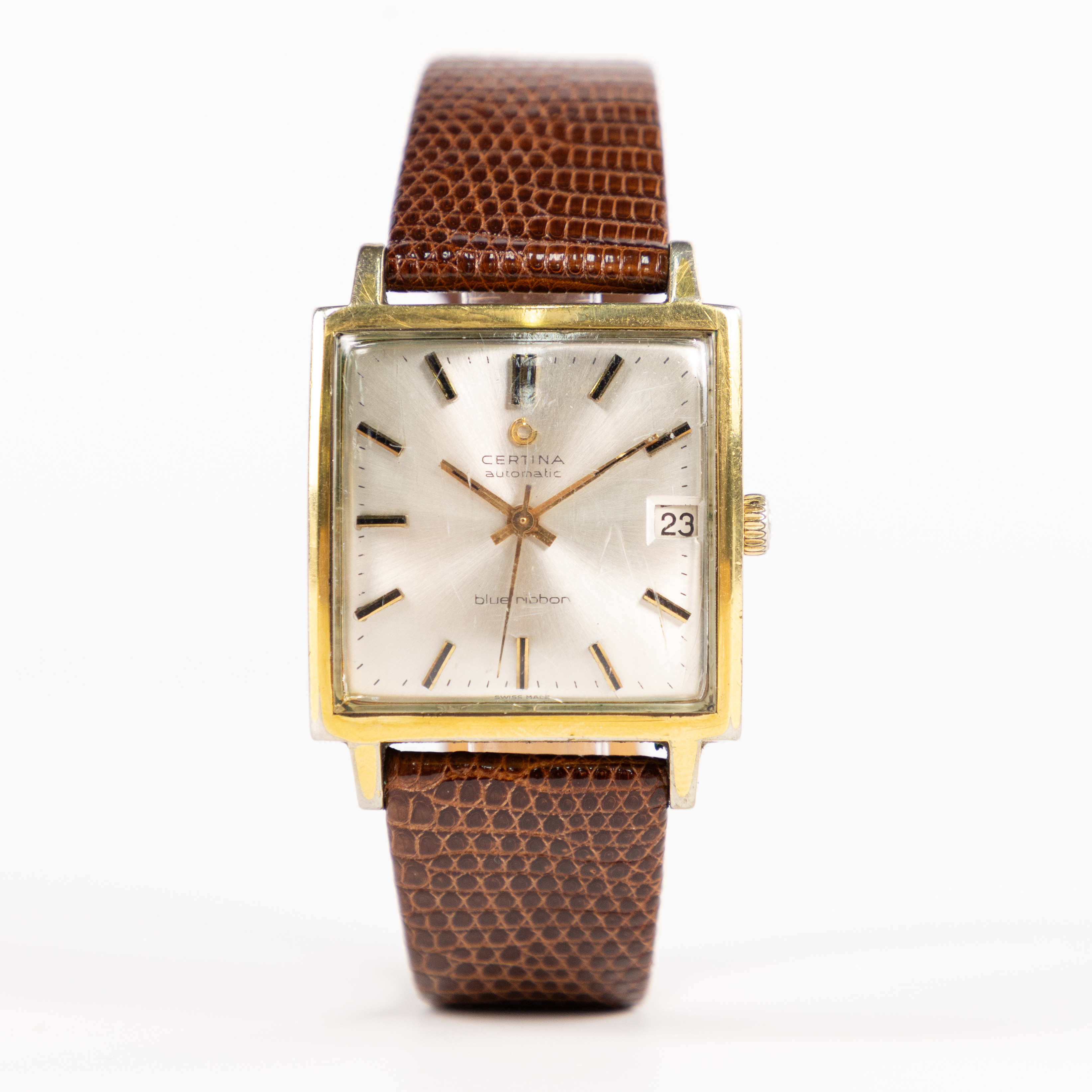 CERTINA. Blue Ribbon, 31x31 mm.