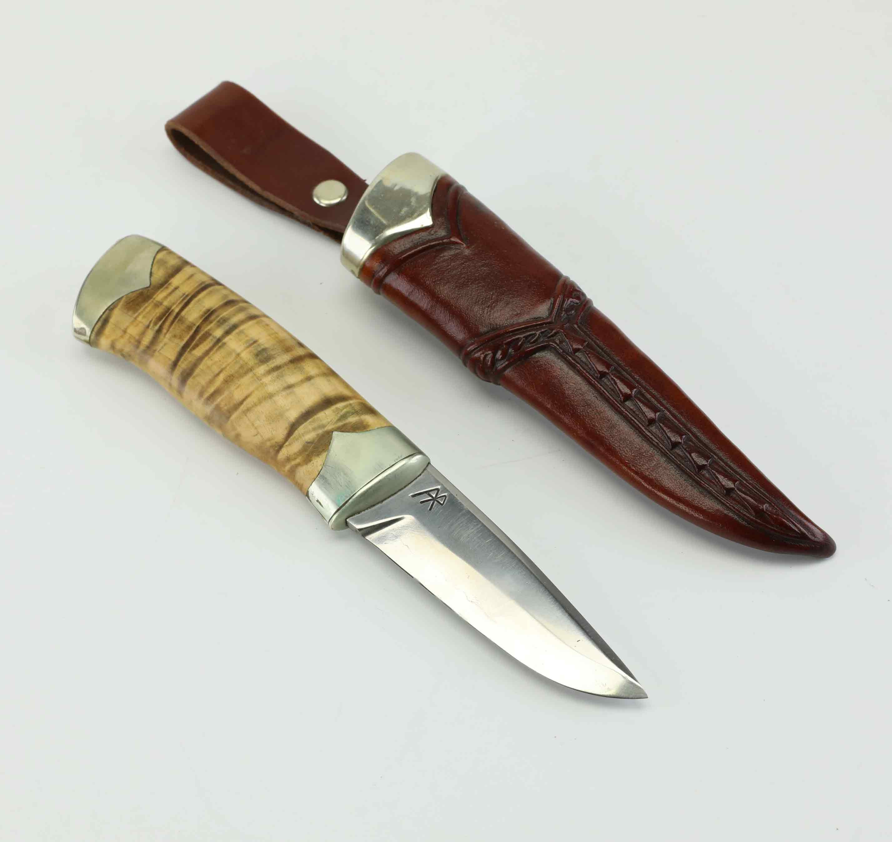 ANDERS REGNANDER. Kniv, monogramsignerad AR, Söderhamn, daterad 1998.