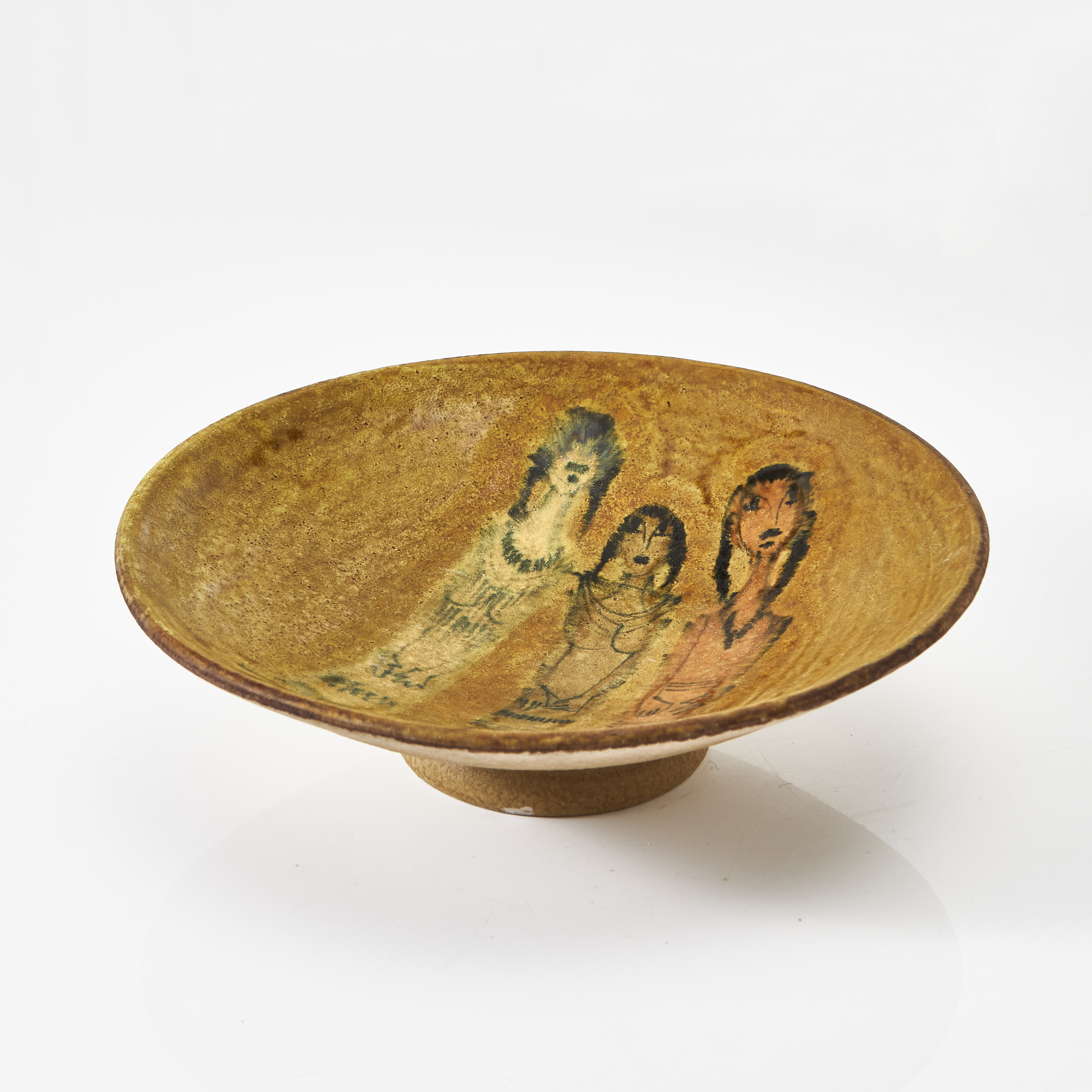ALDO LONDI. (Italien, 1911-2003). Skål, Bitossi, stengods, Italien.