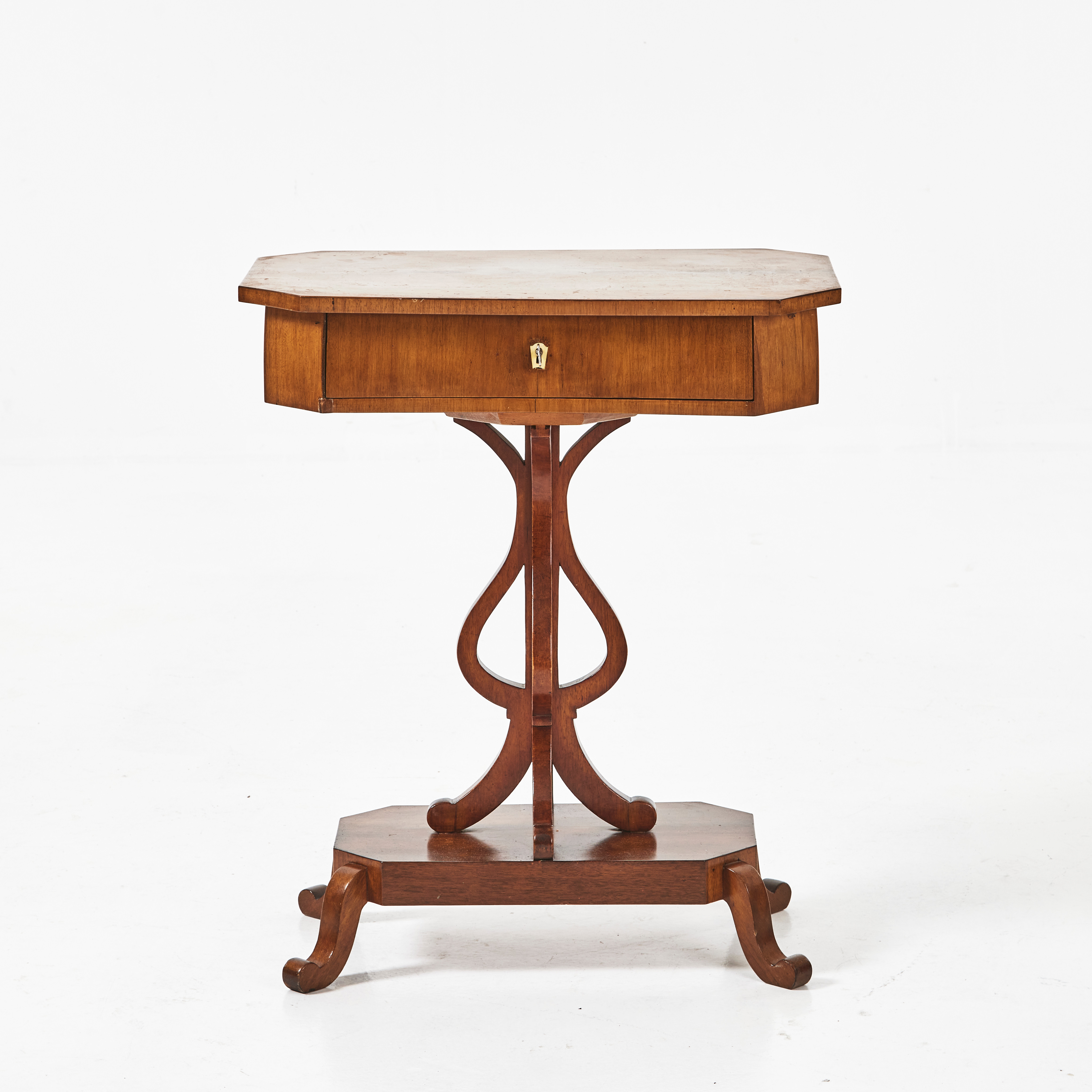 SYBORD, 1800-tal, Karl-Johan, fanerad i mahogny.
