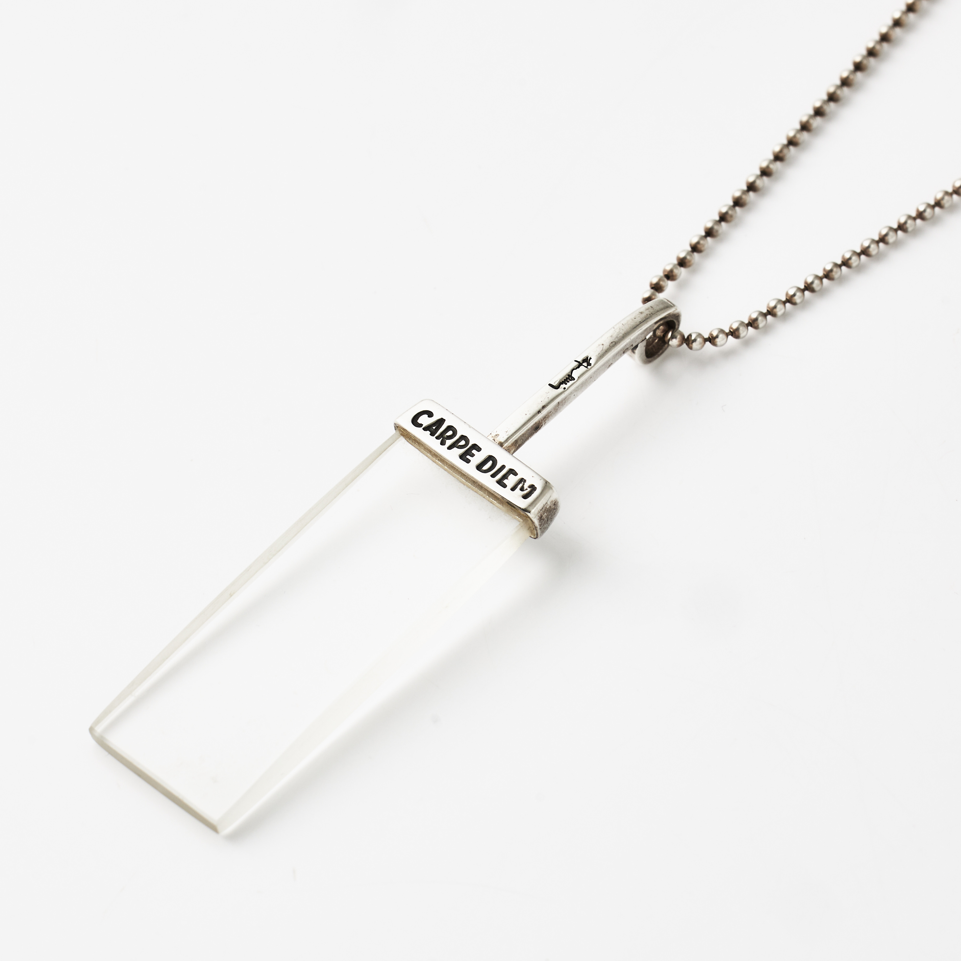 EFVA ATTLING, "Carpe Diem Monocle", halsband, sterlingsilver.