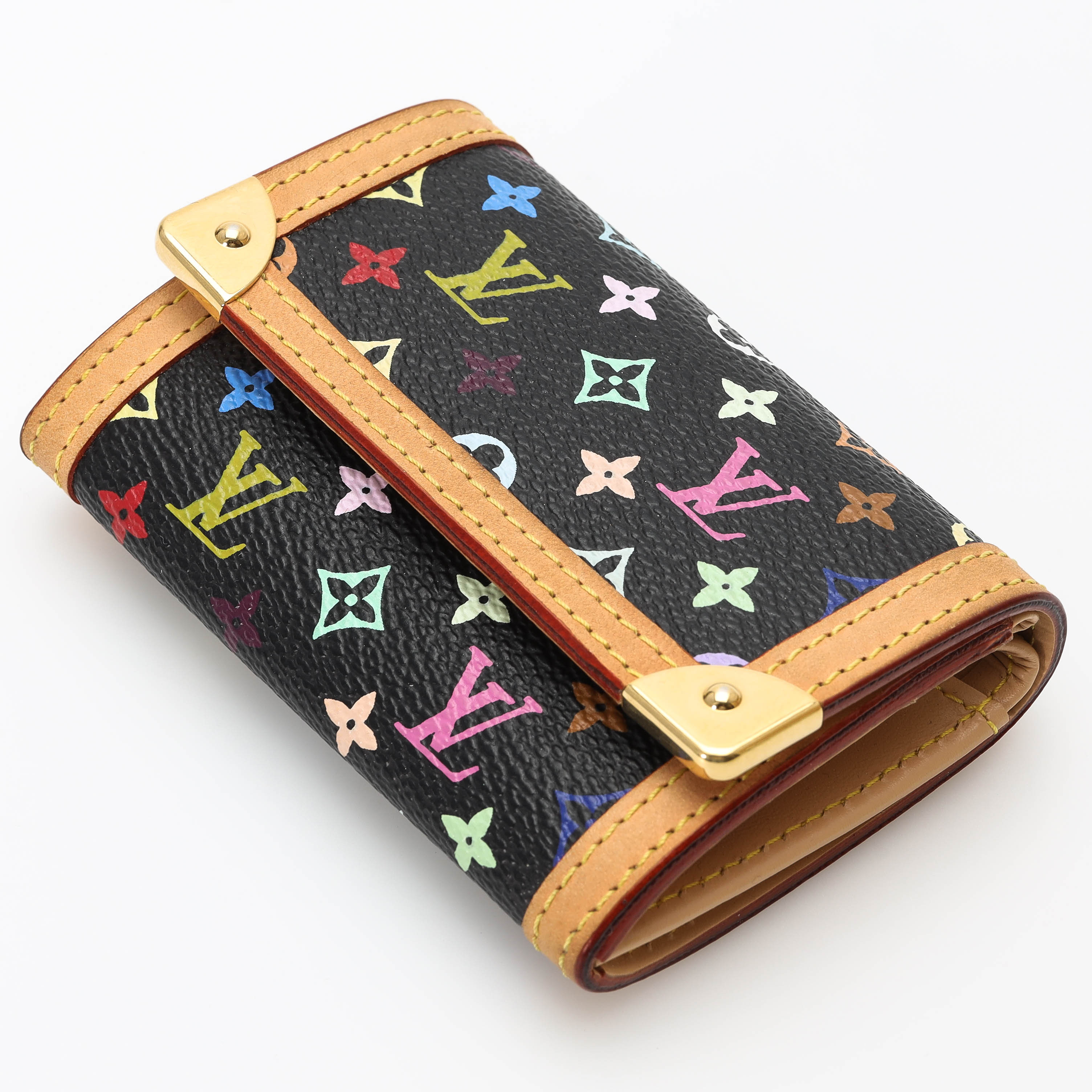 LOUIS VUITTON. Plånbok, Takashi Murakami, monogram multicolorcanvas, Paris.