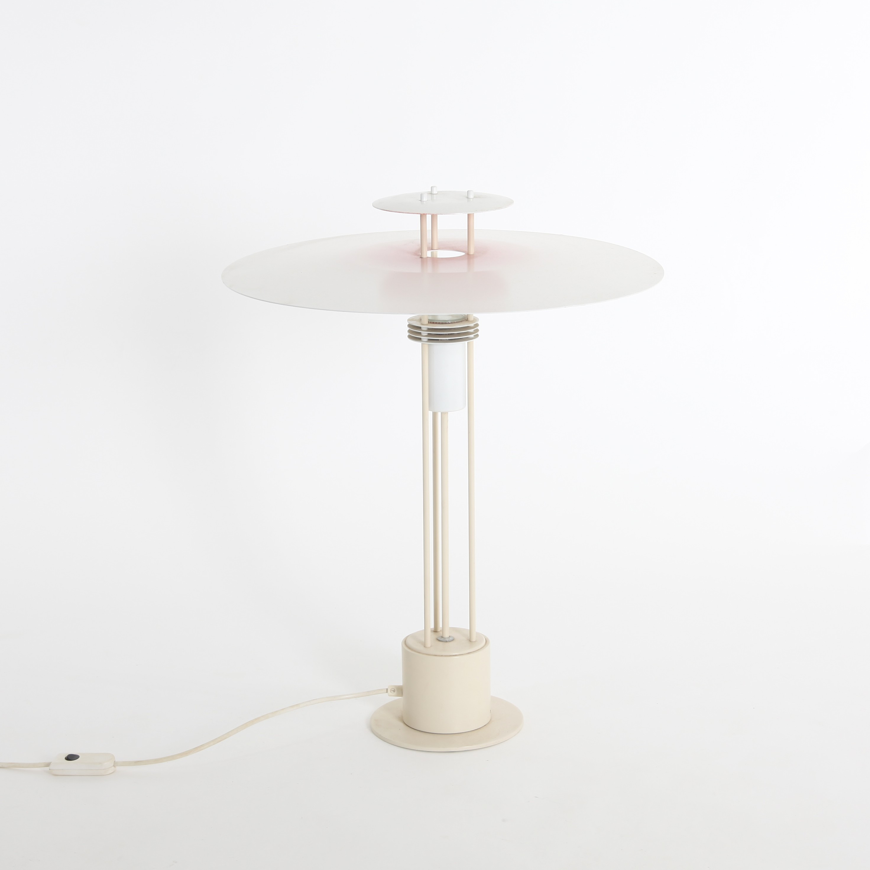 BORDSLAMPA, Danmark 1900-talets senare del.