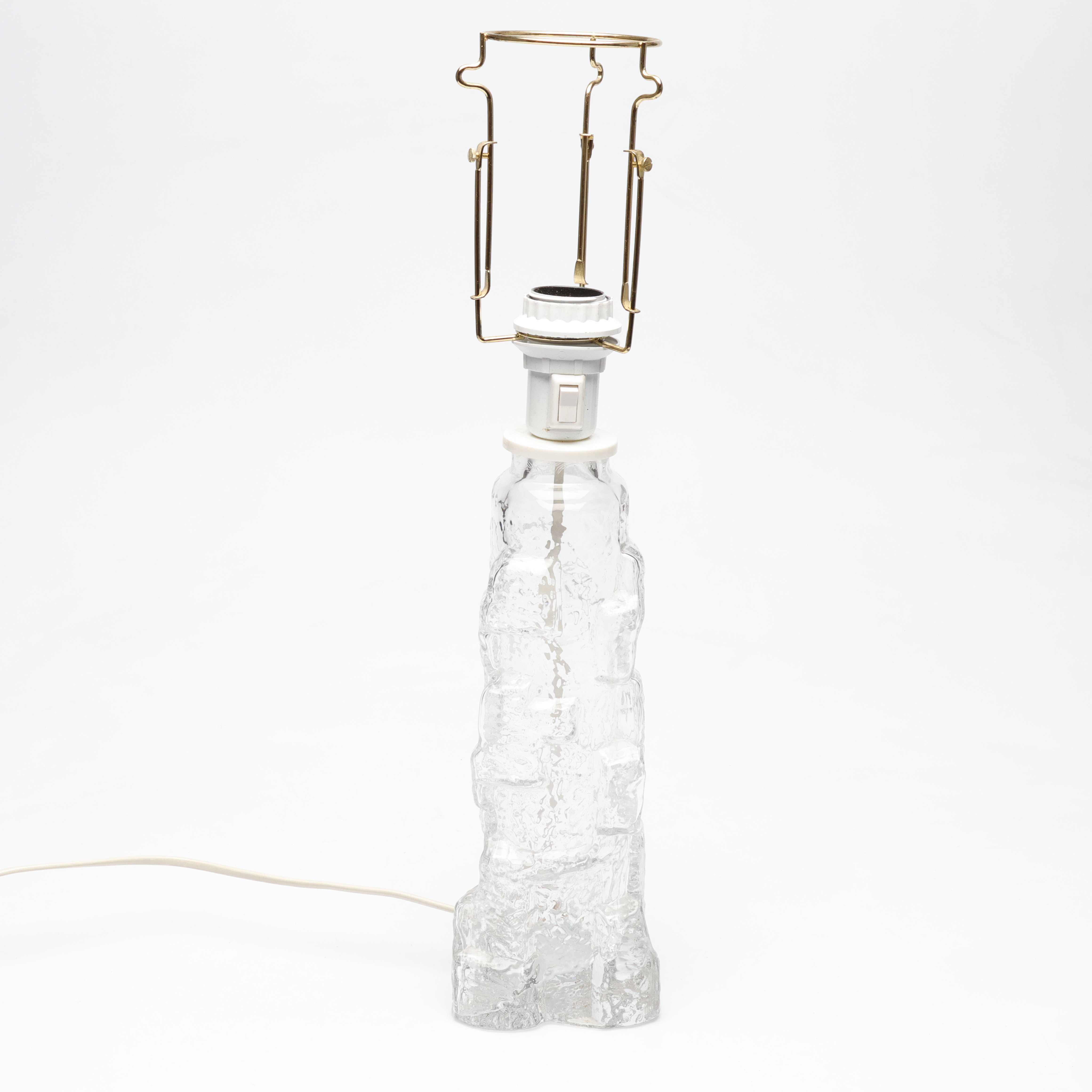 BORDSLAMPA, glas, Reijmyre.