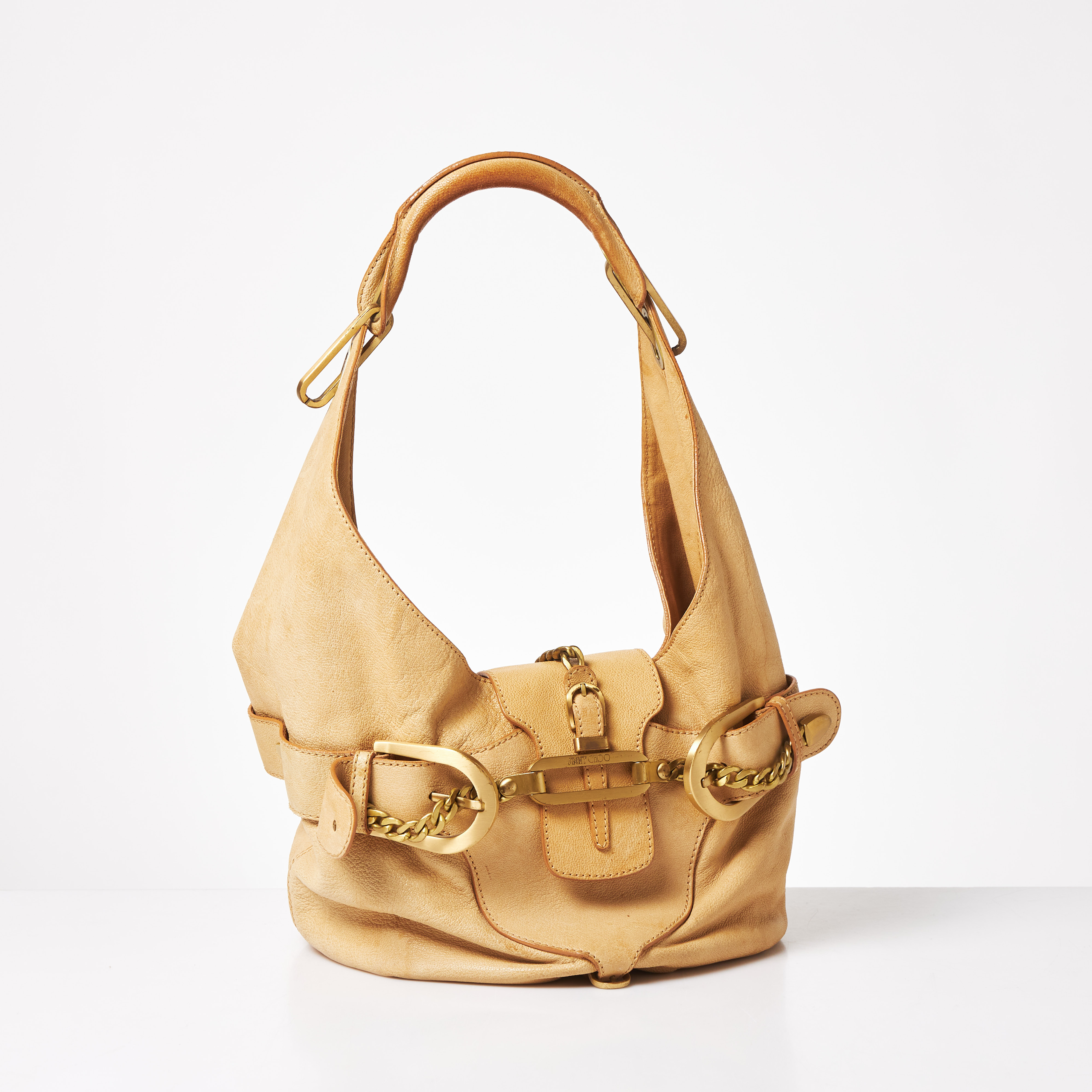 JIMMY CHOO, Talia hobo väska, läder.