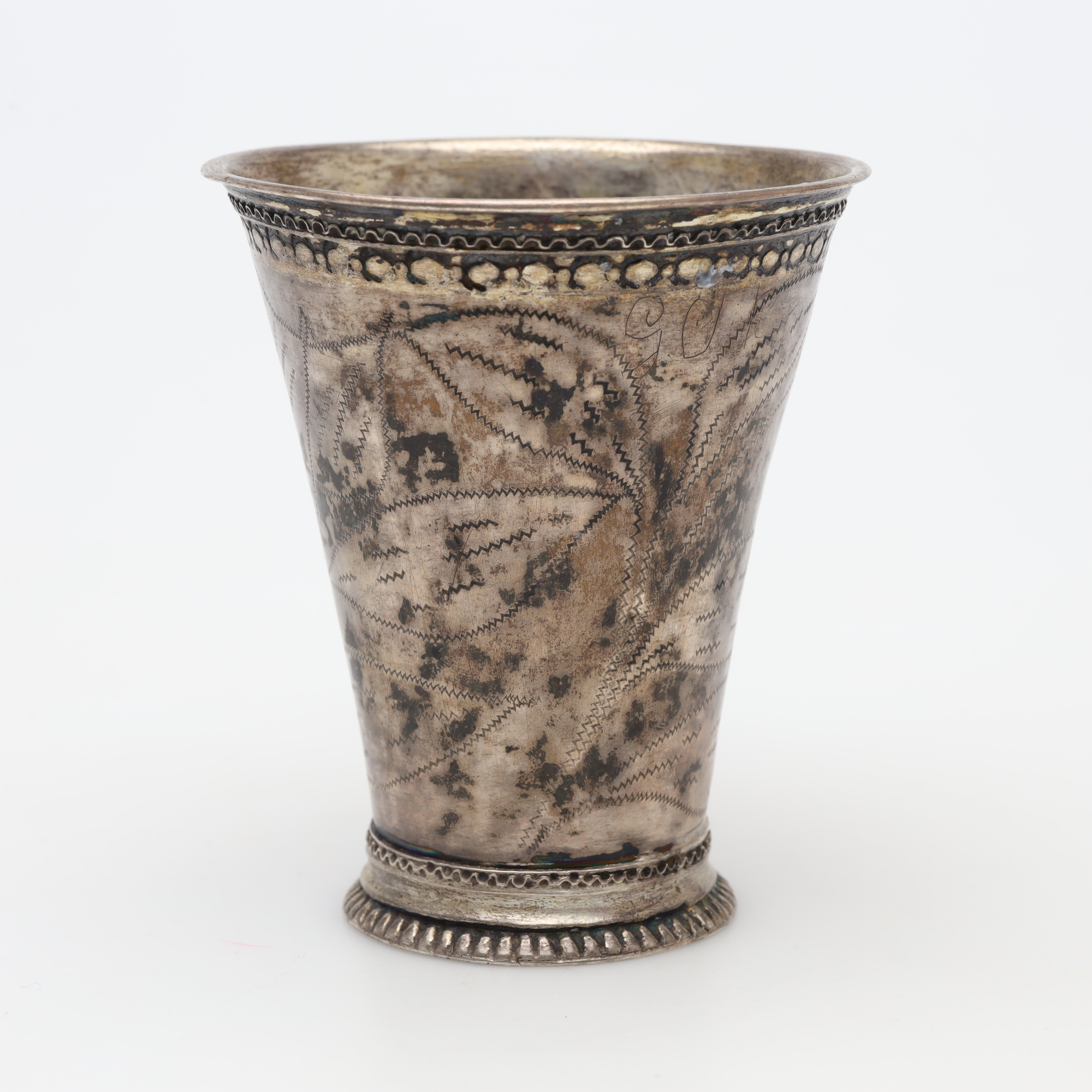 POKAL, silver, 1700-tal,Stockholmsstämpel, vikt ca 65 gram.