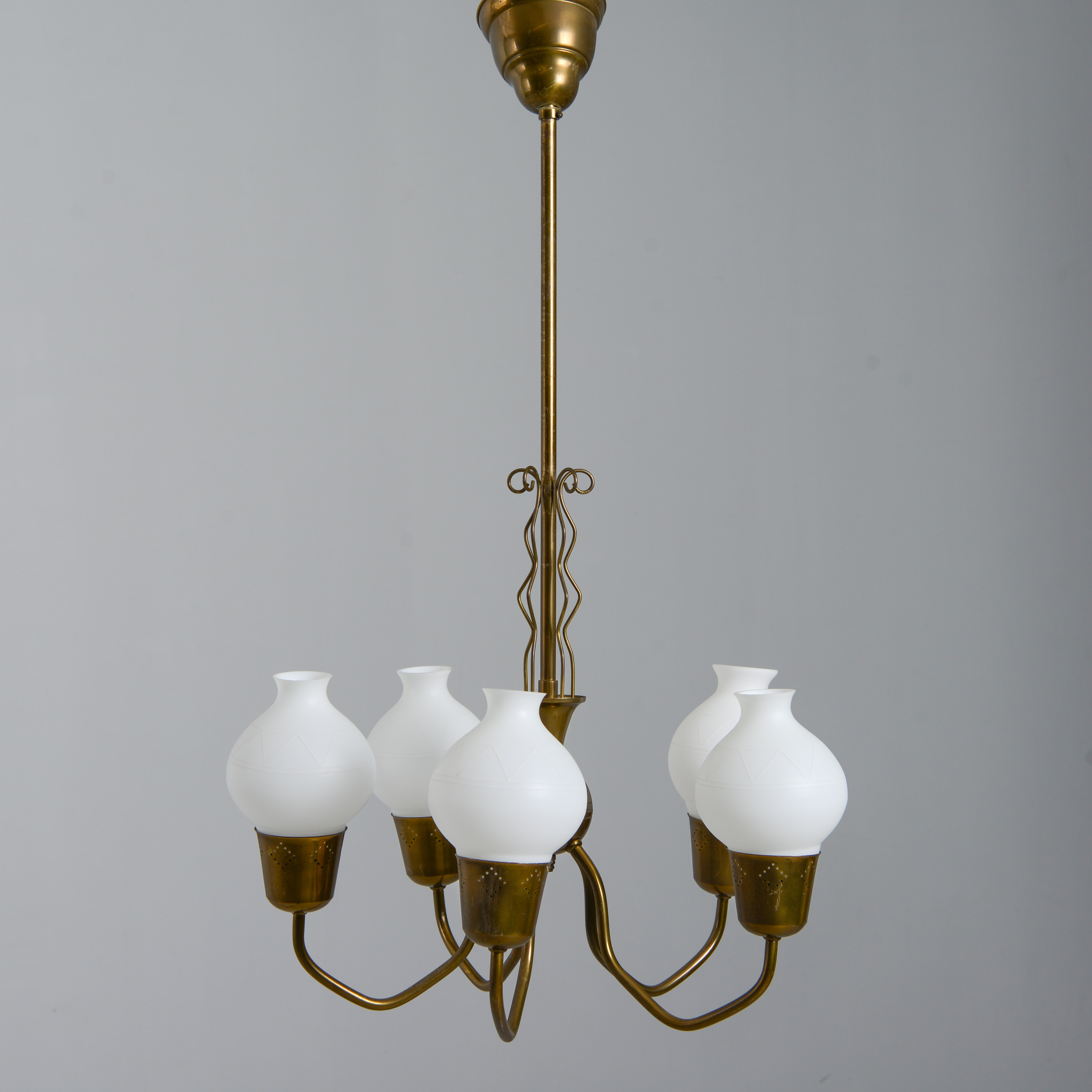 TAKLAMPA, Swedish modern, 1900-talets mitt.