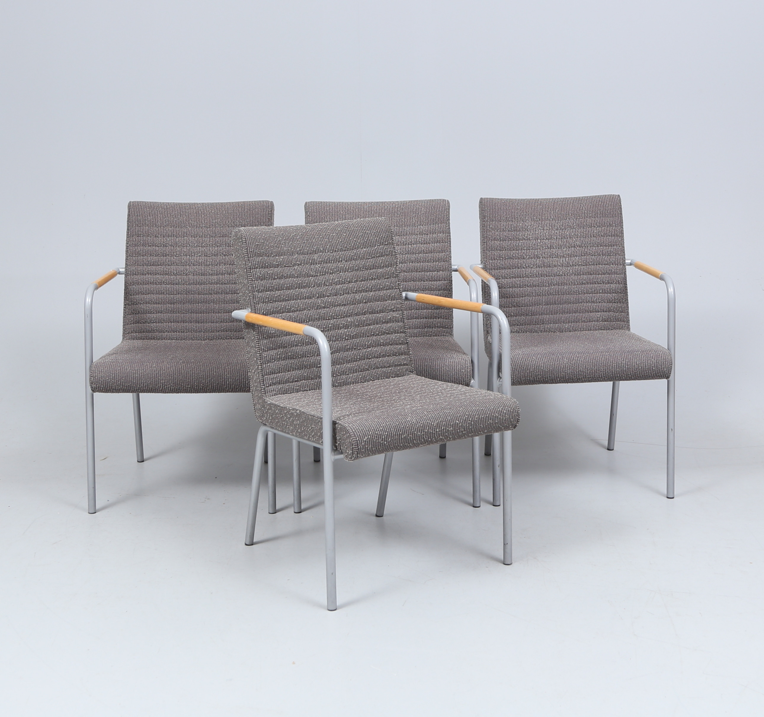 OLLE ANDERSSON. Karmstolar, 4 st, "Quilt", Offecct.