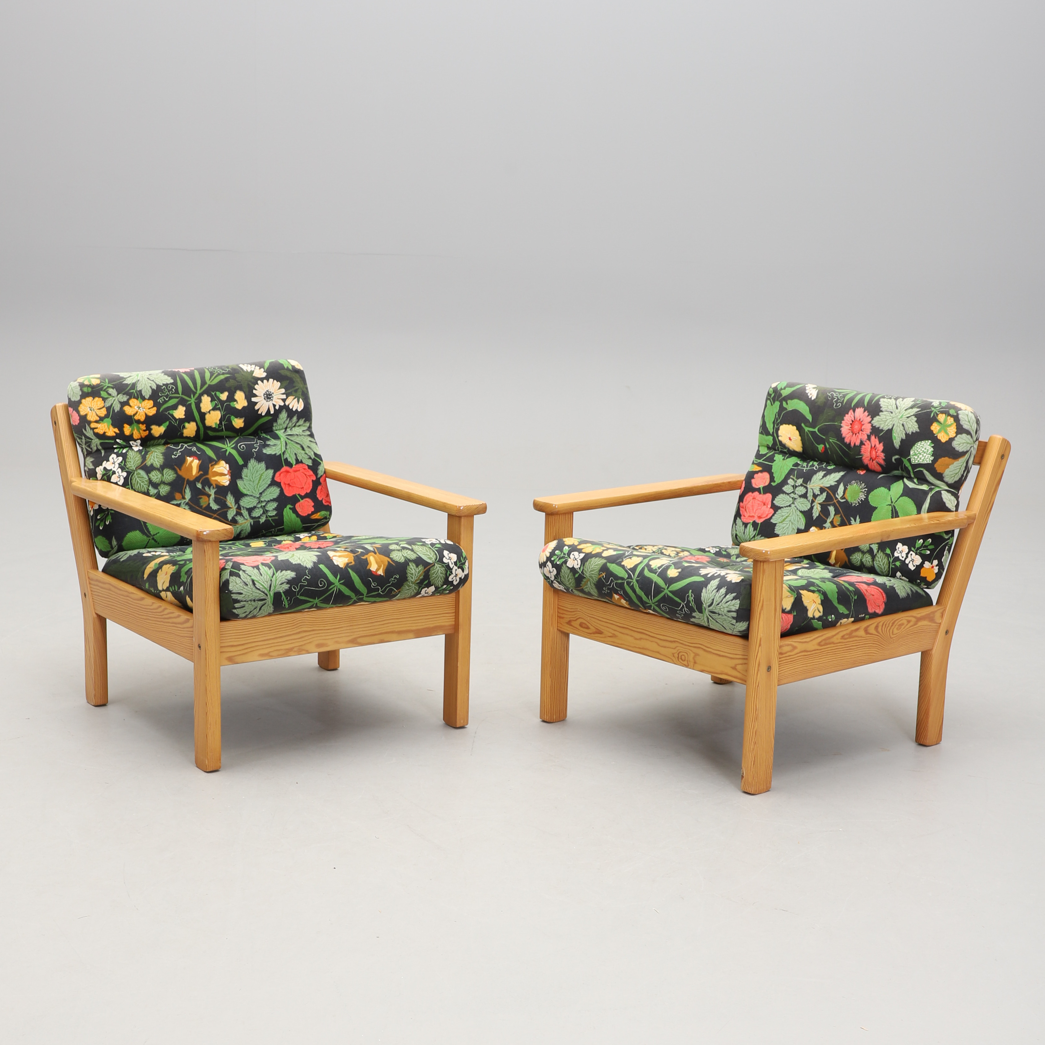 ERIK WÖRTZ. FÅTÖLJER, ett par, "Lima", IKEA, 1970-tal.