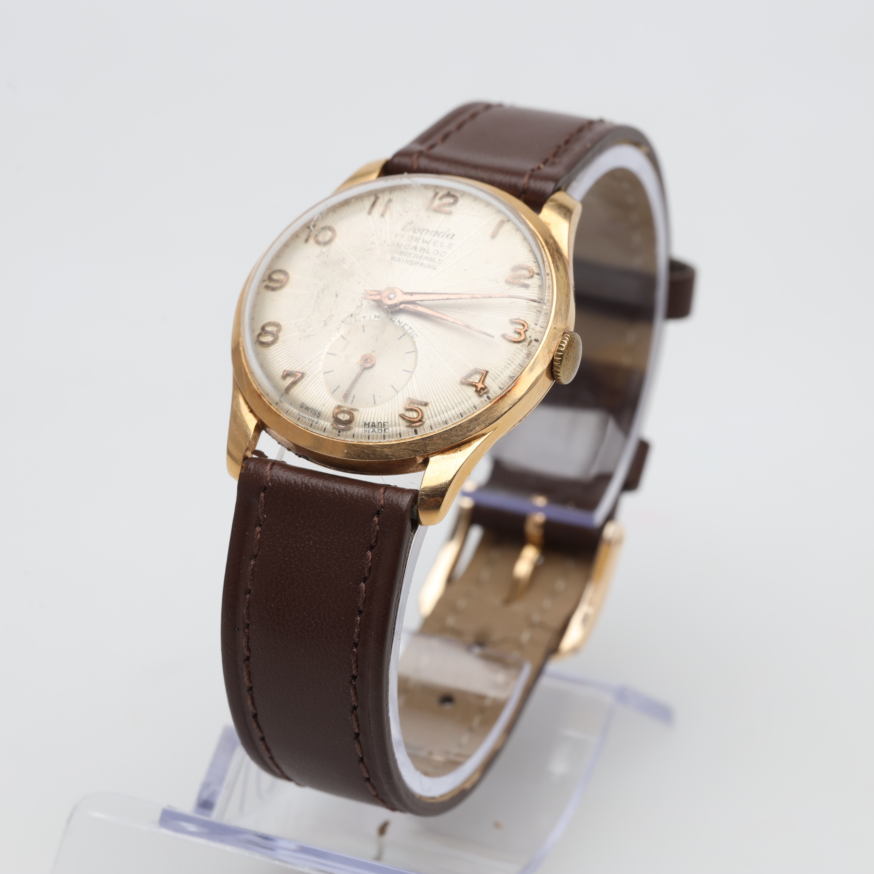 ARMBANDSUR 18K,guld, Donda, manuell.