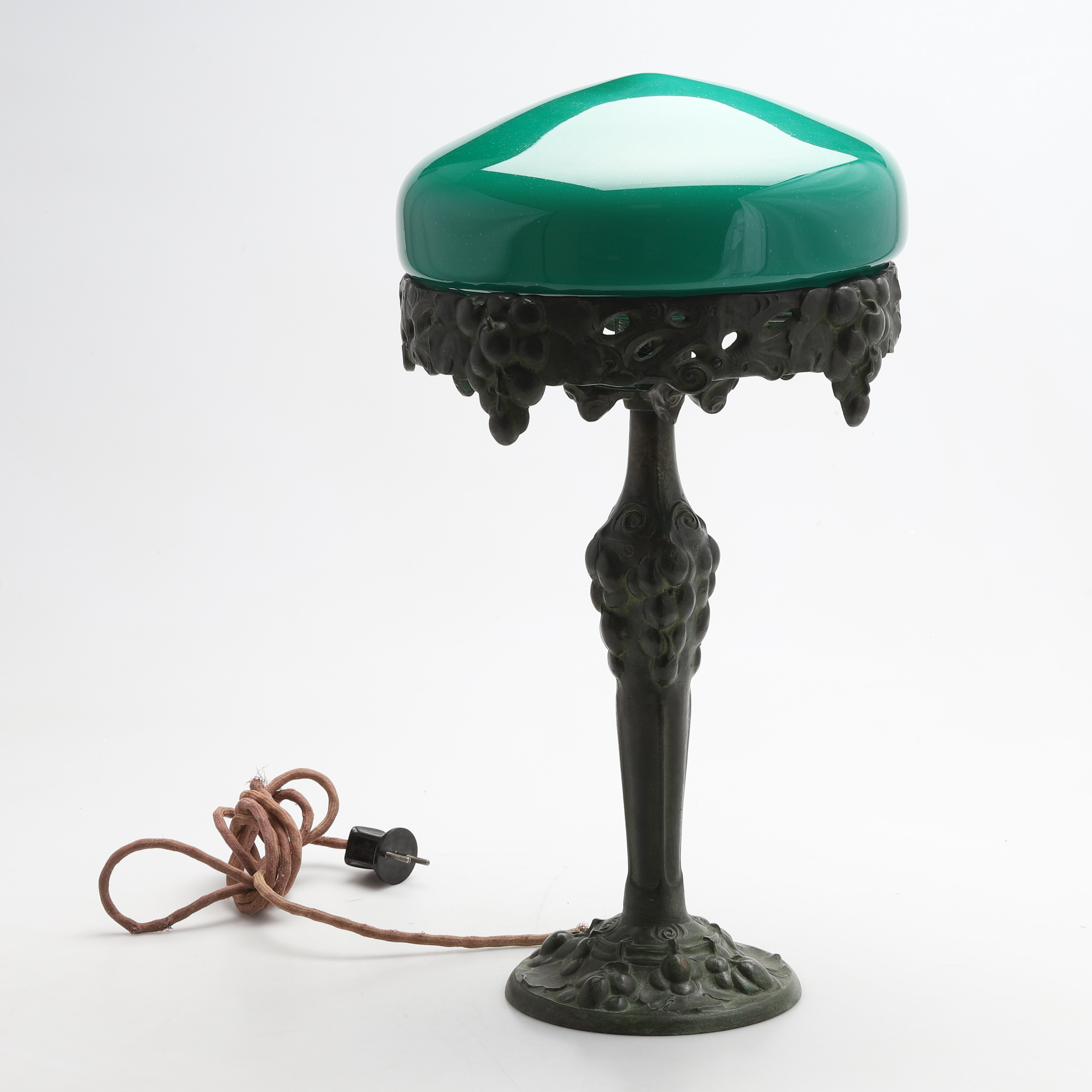 BORDSLAMPA, jugend, modell 6586, Arvid Böhlmarks Lampfabrik, 1910-tal.