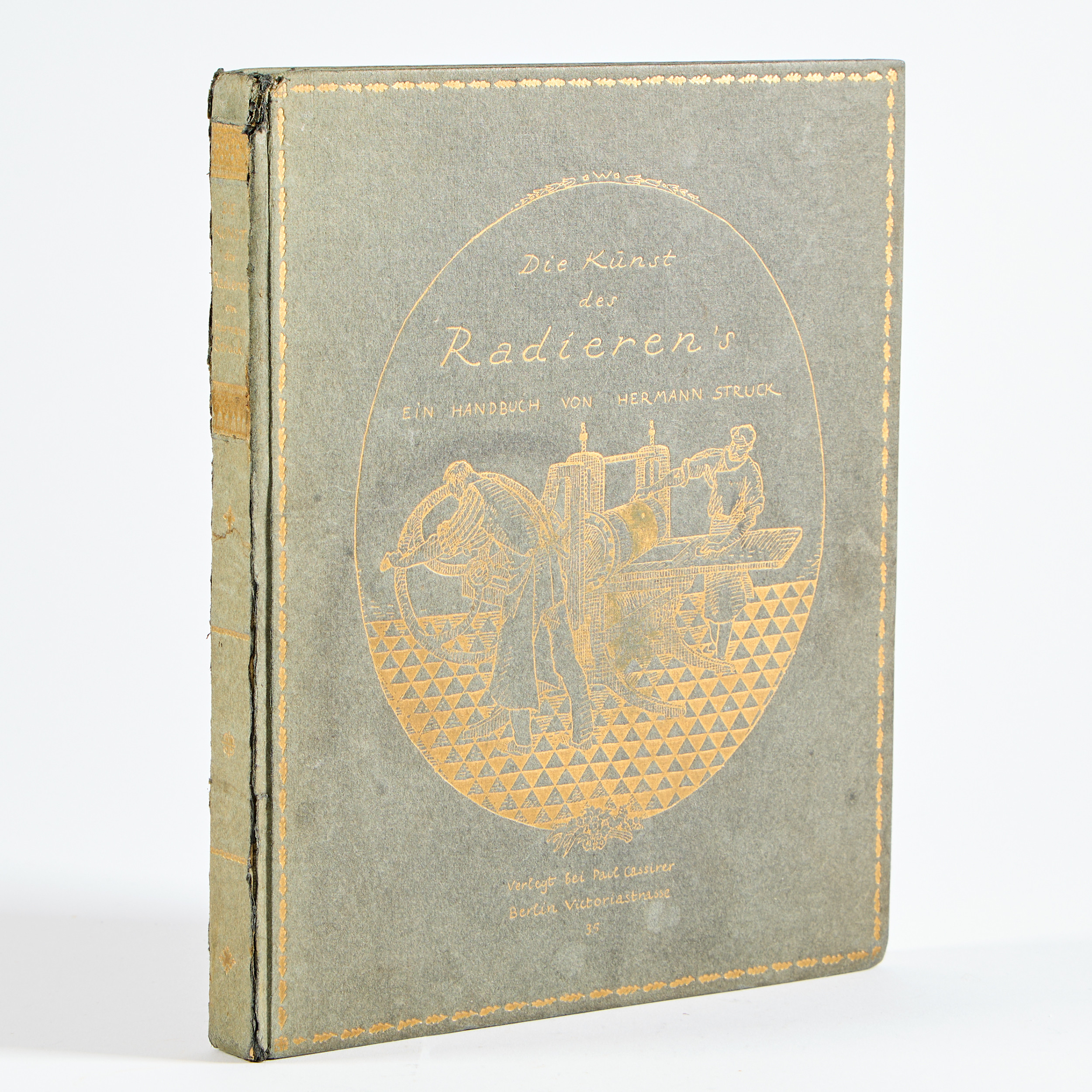 BOK. "Die kunst des Radieren's...", 1912.