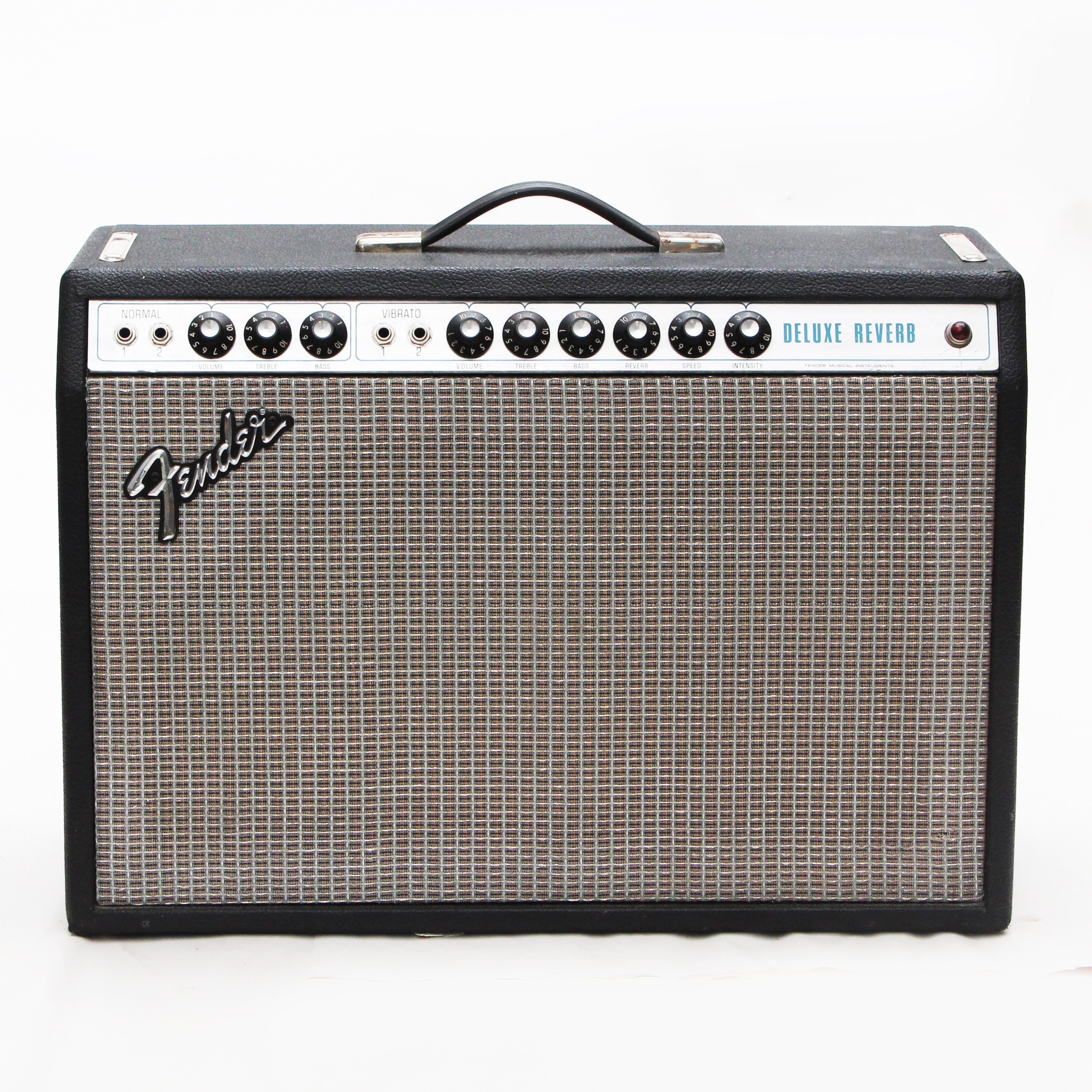 FÖRSTÄRKARE, Fender "Deluxe Reverb" Amplifier, 1960/70-tal.