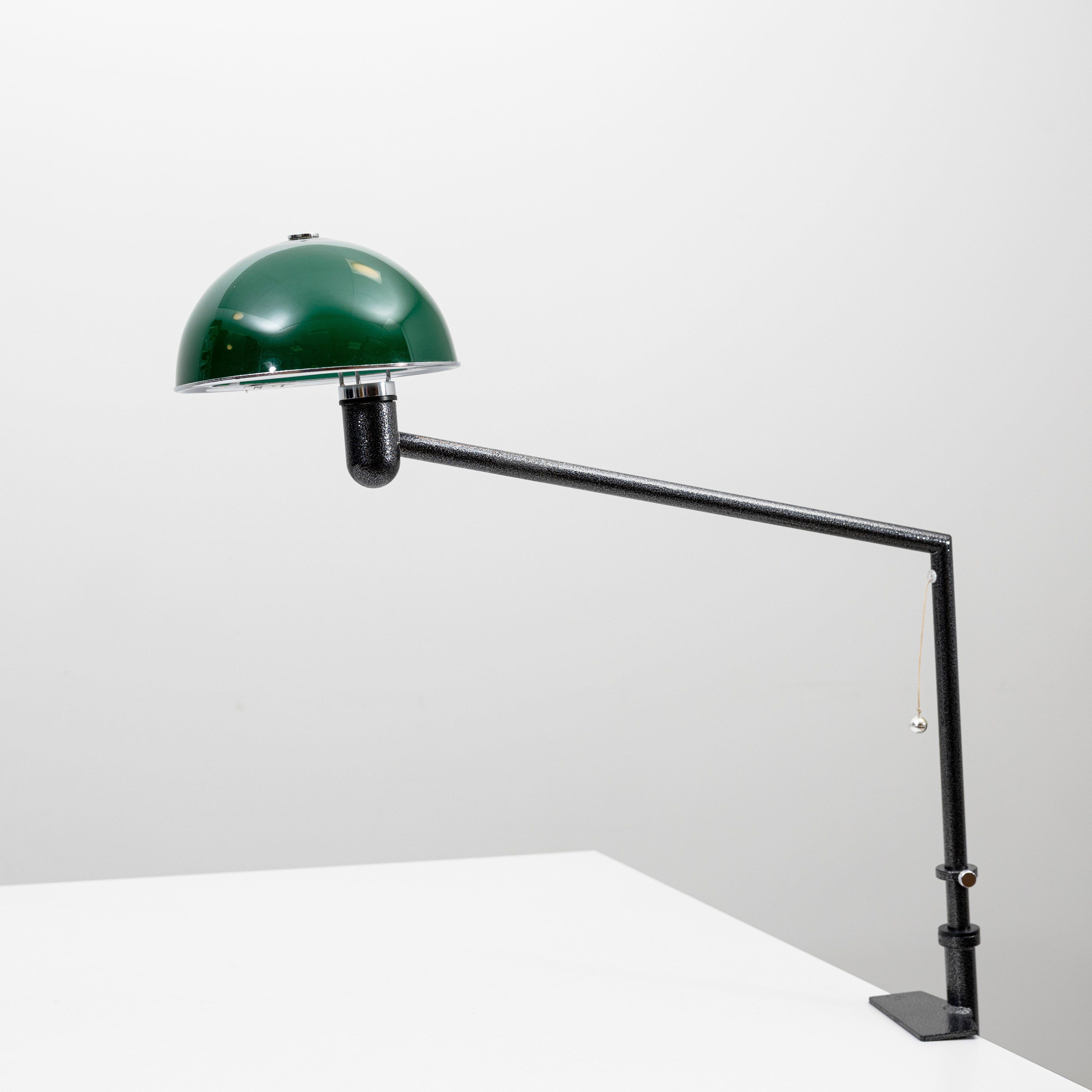 PER SUNDSTEDT (1941-2003). Bordslampa, metall och glas "Bill" för Zero Interiör.