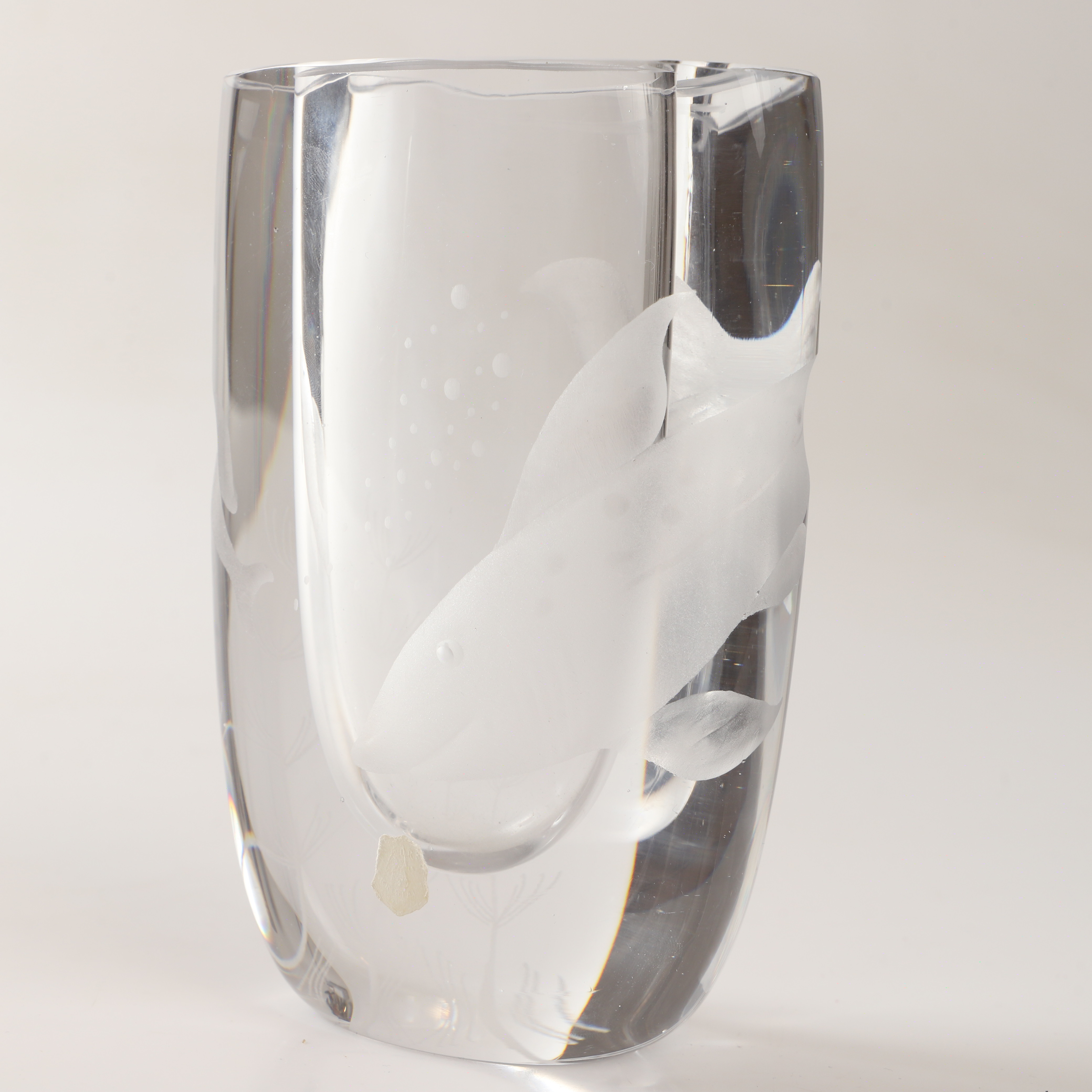 ERNEST GORDON. Vas, glas, Åfors, signerad.
