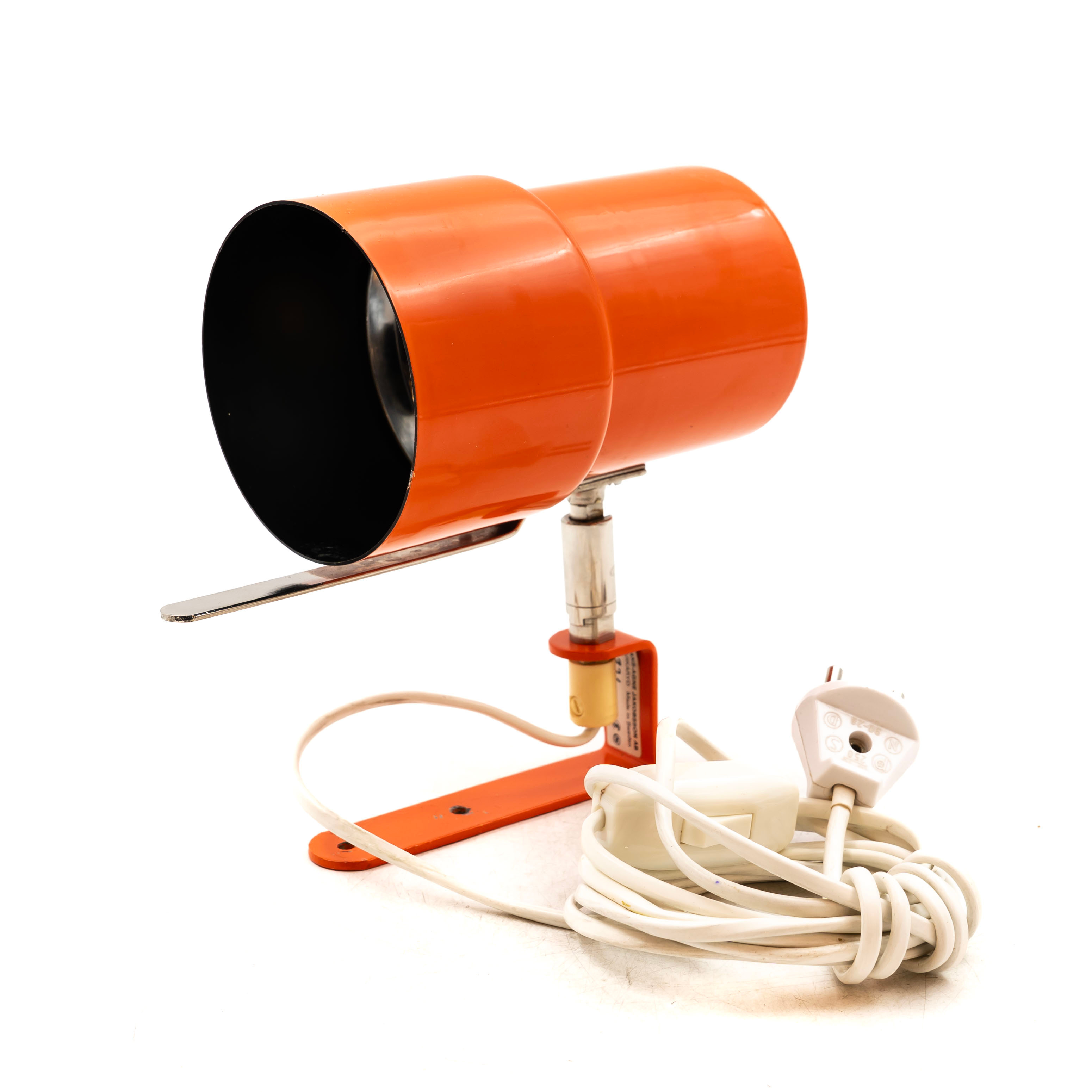 HANS-AGNE JAKOBSSON. Vägglampa, modell V324 “Nikke”, Markaryd, 1970-tal.