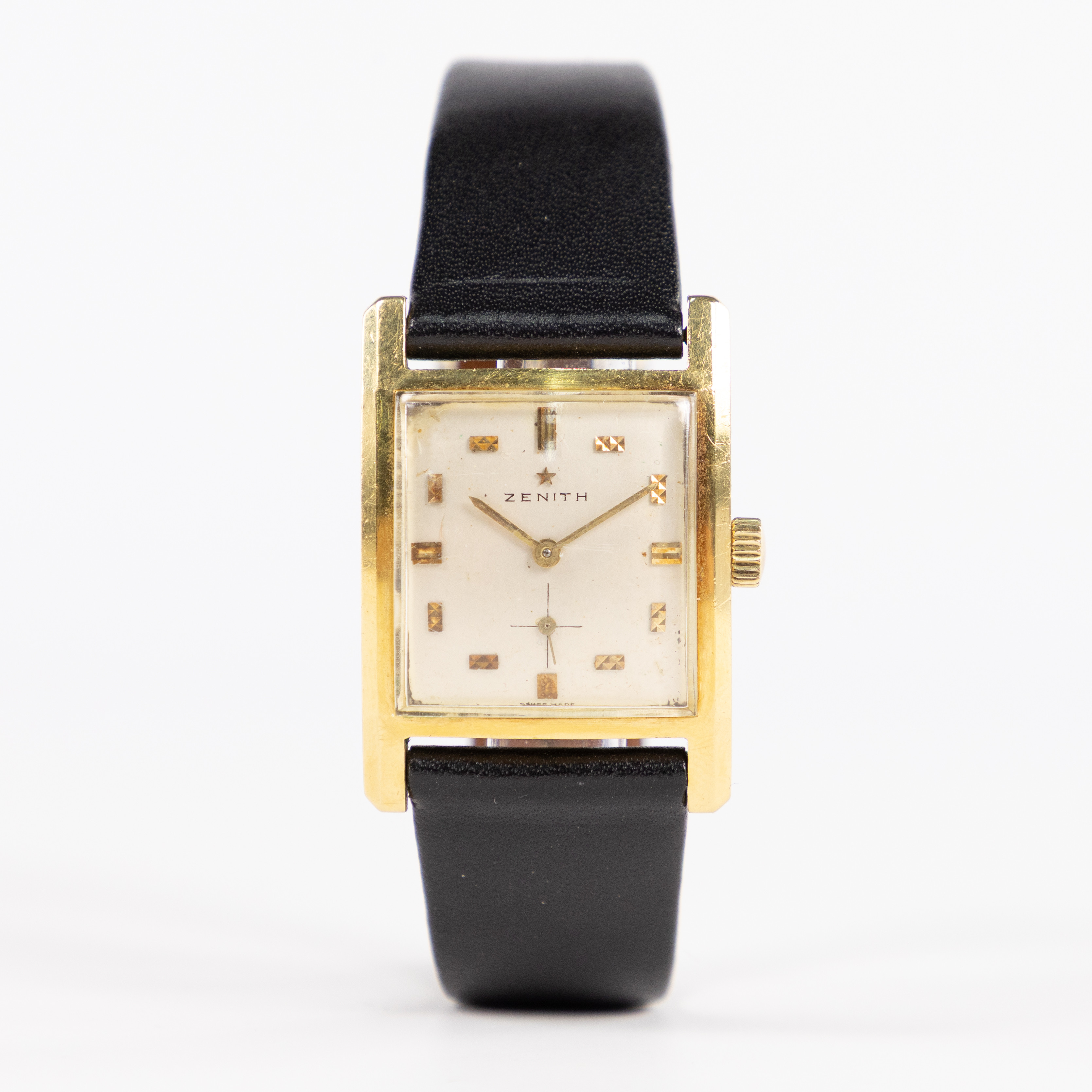 ZENITH, 18k guld, 27x26 cm.