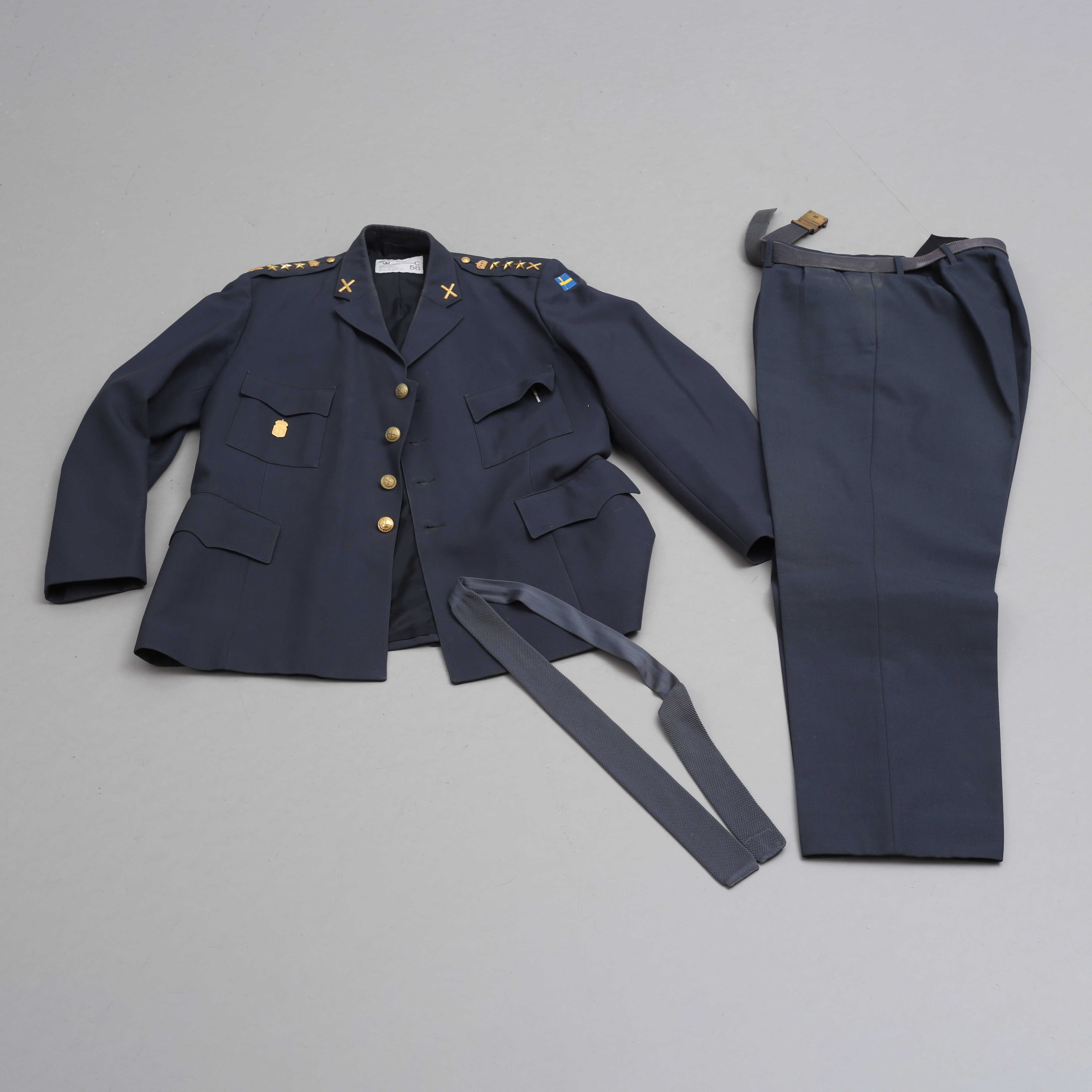 UNIFORM, överste svenska armén, 1980/90-tal.