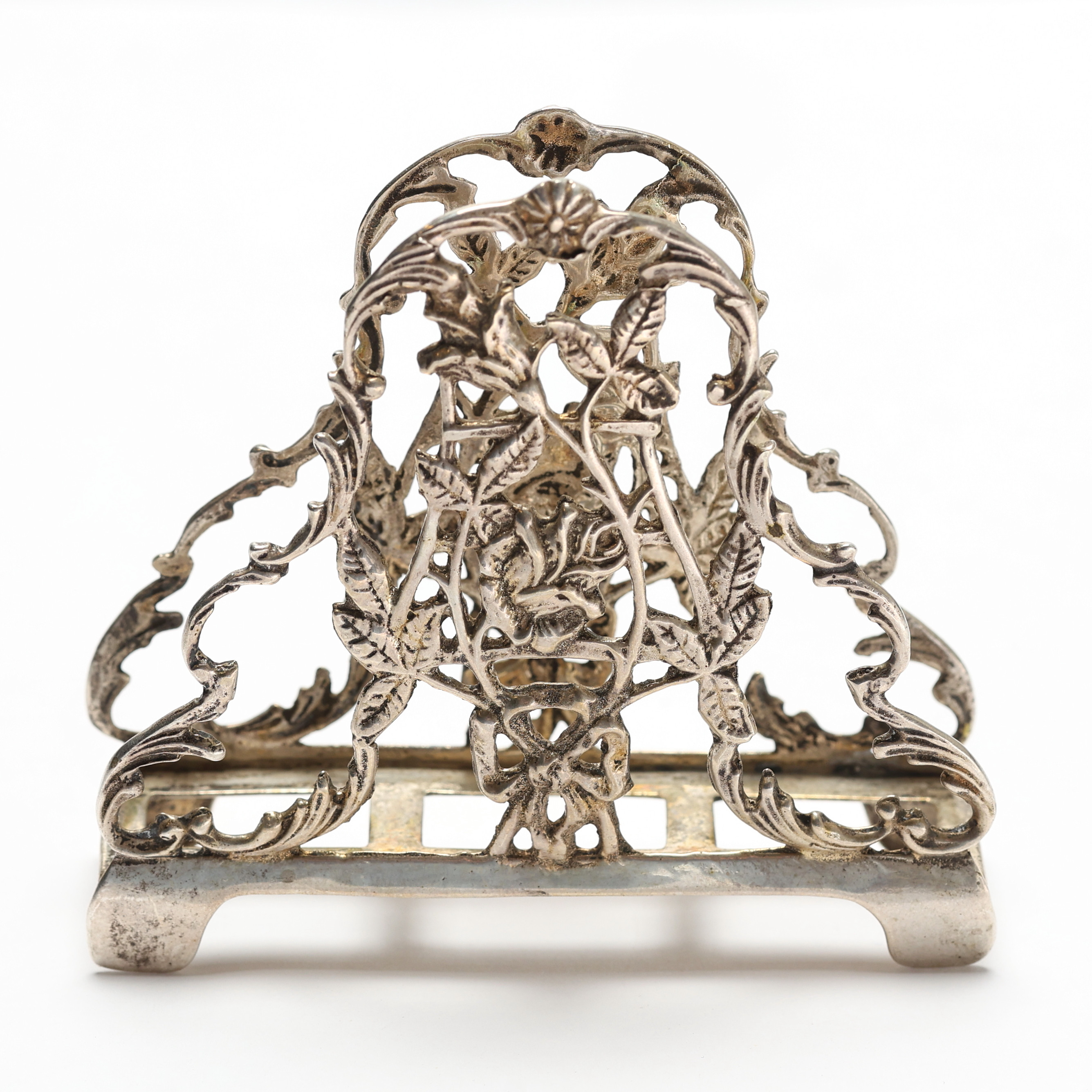 SERVETTHÅLLARE, silver, 1961. Vikt 47 gram.