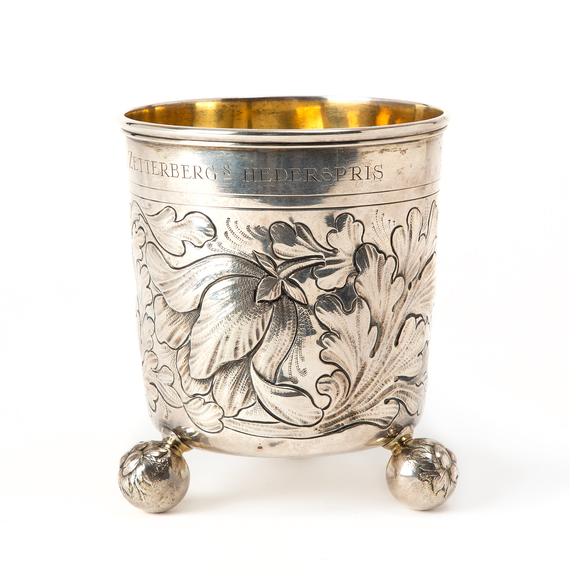 BÄGARE. Barockstil, 1888.