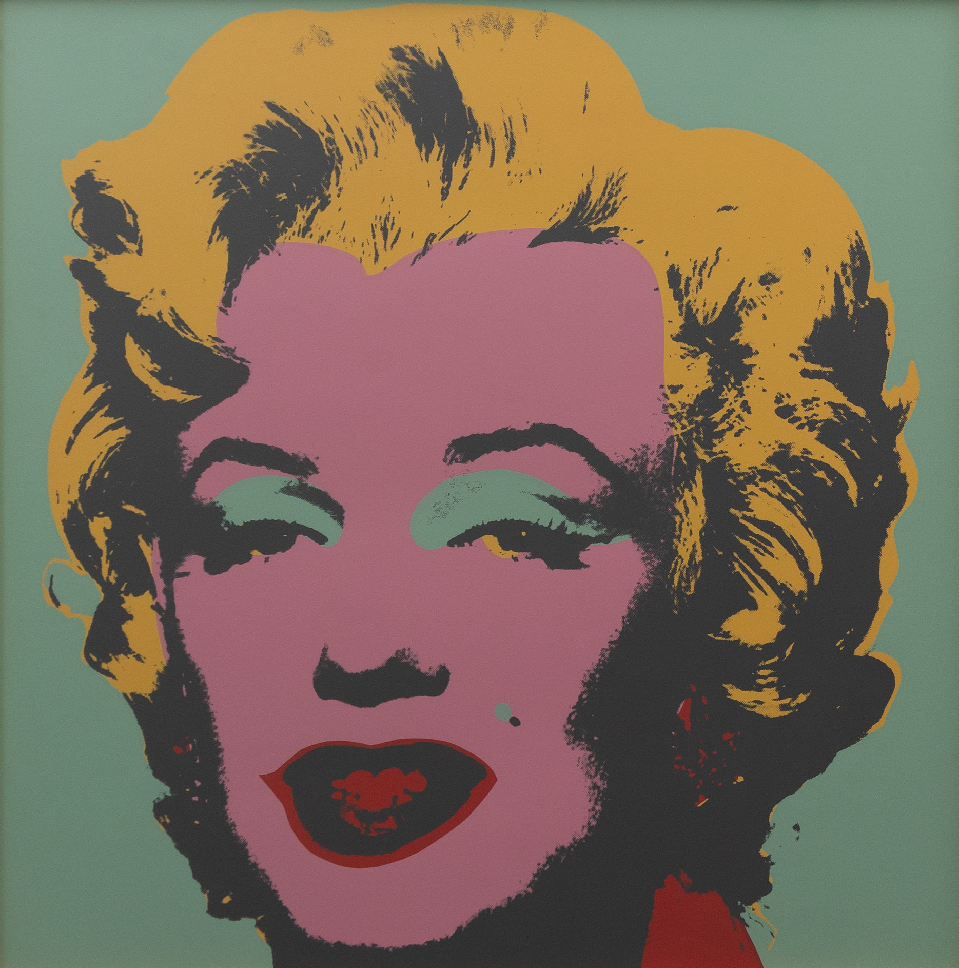 ANDY WARHOL. EFTER. "Marilyn Monroe", screentryck, osignerad.