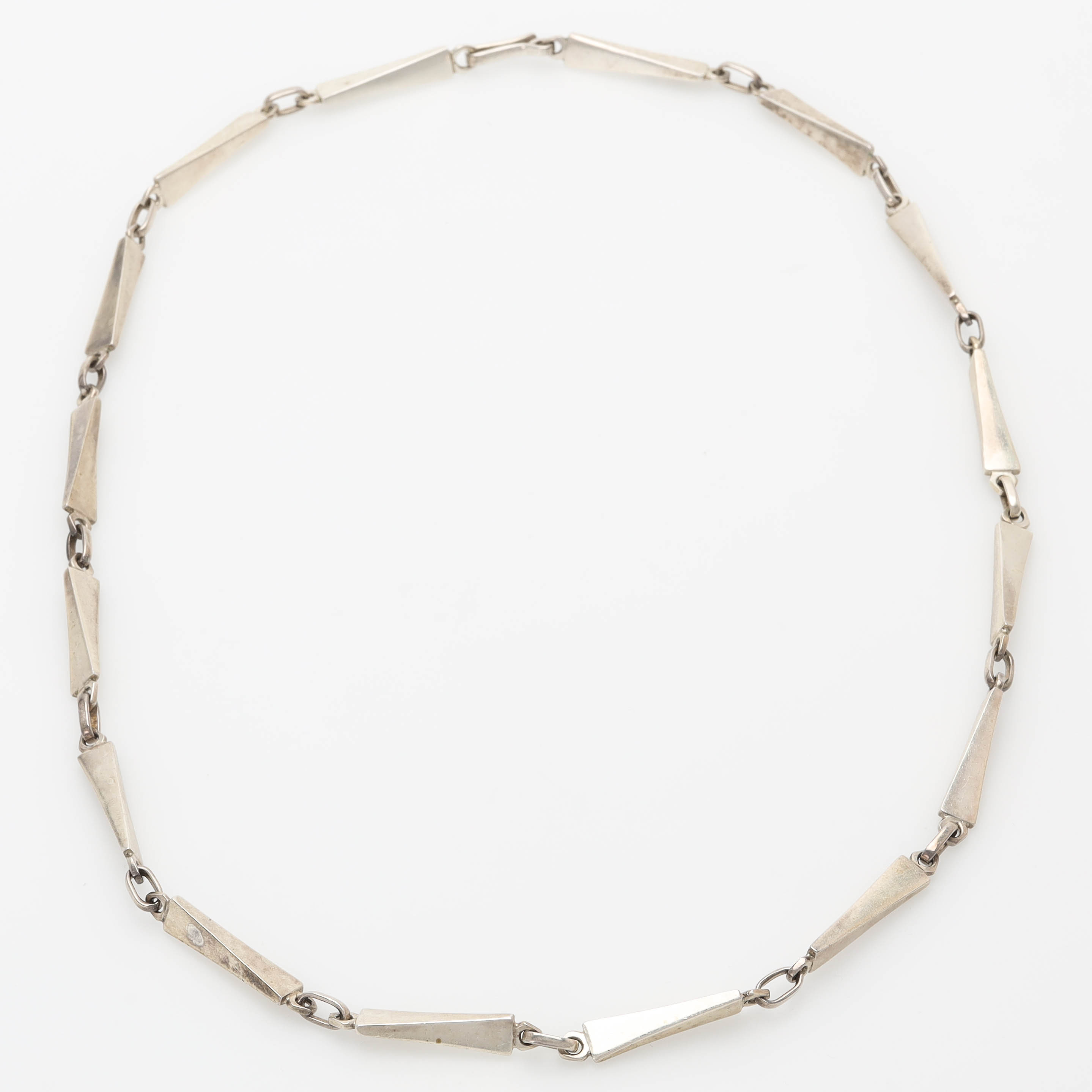 SVEN-ERIK HÖGBERG. Halskedja, sterlingsilver, längd 72 cm, Göteborg 1991.