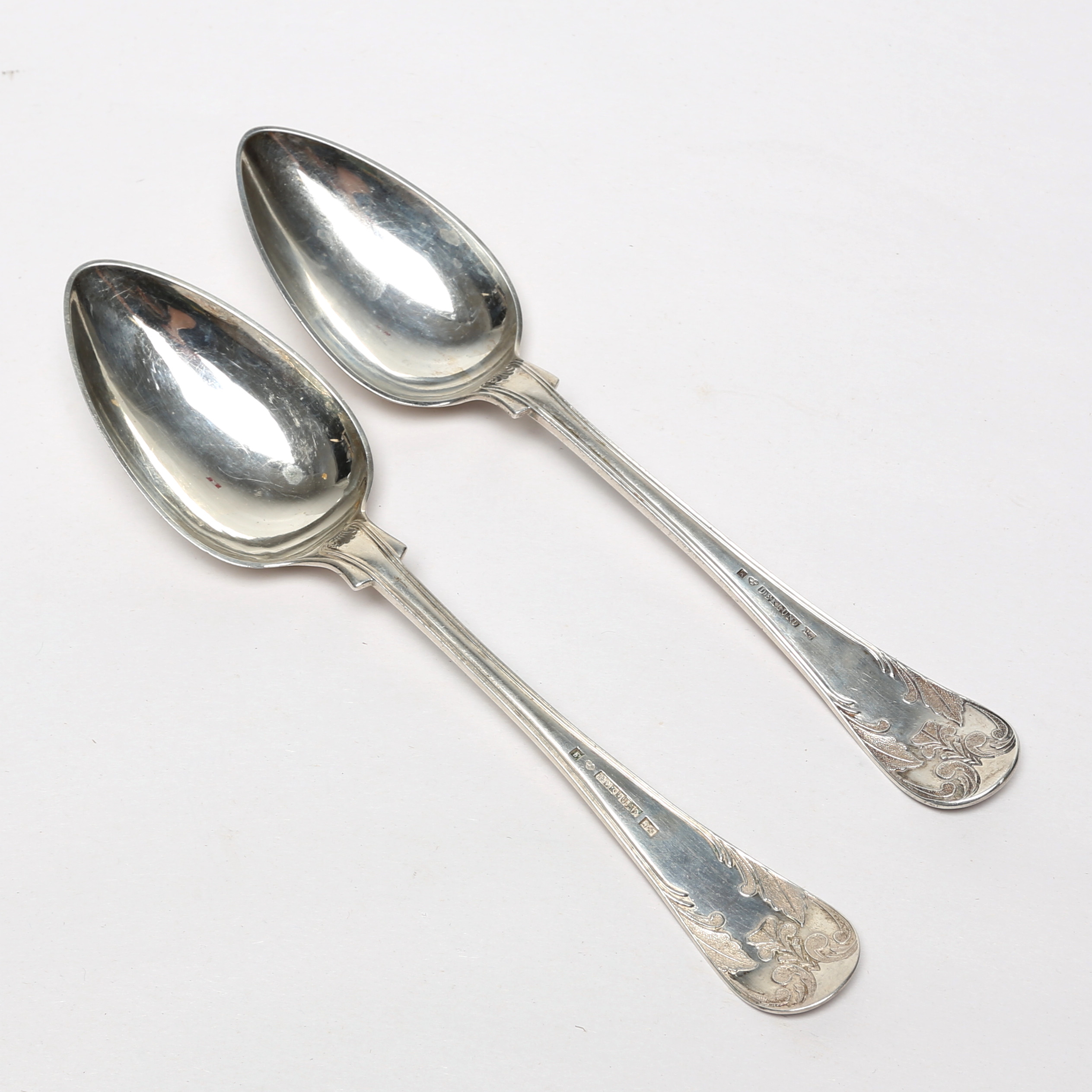 SKEDAR 2 st, silver, Eklund, Kalmar, 1860.