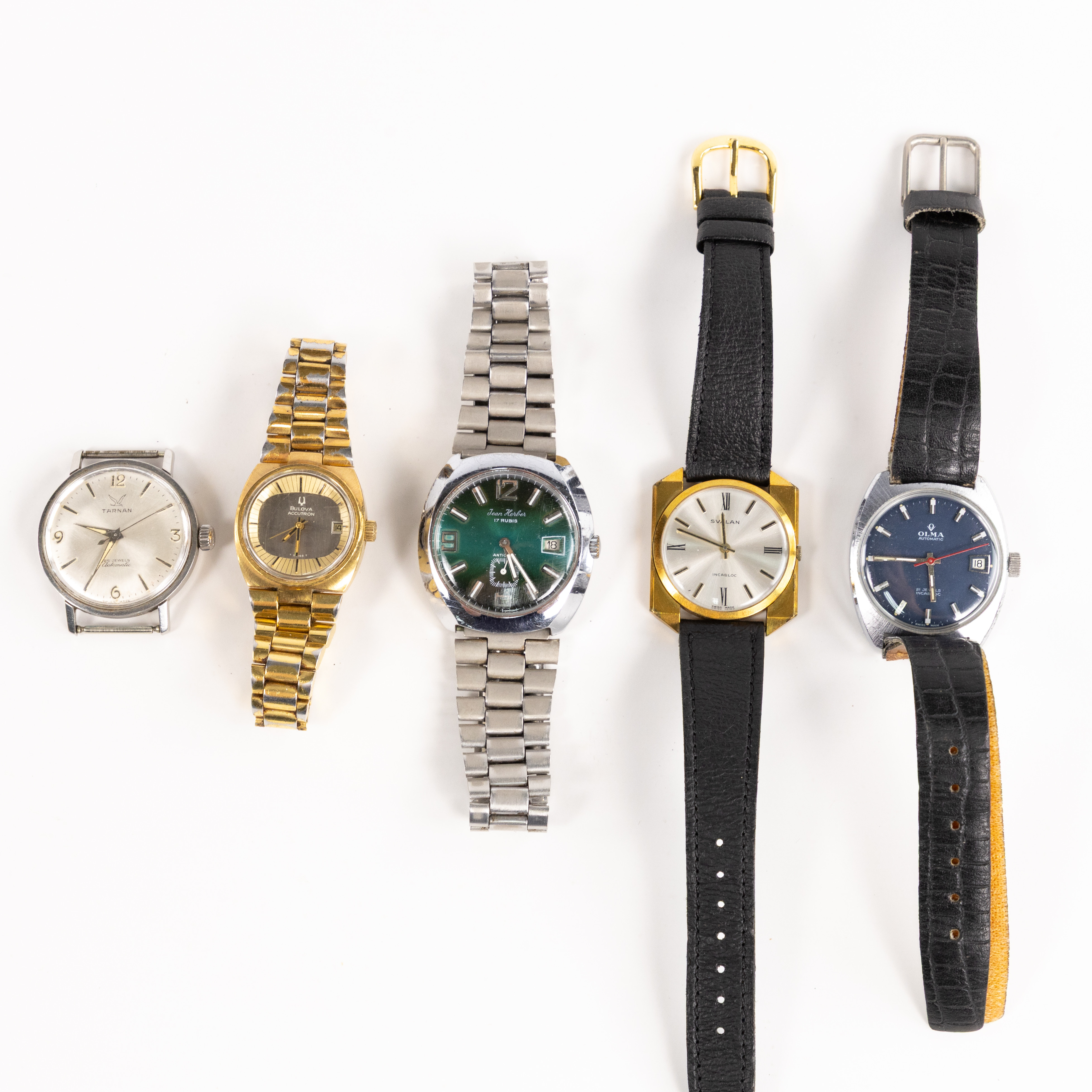 ARMBANDSUR, 5 st, bl a Svalan.