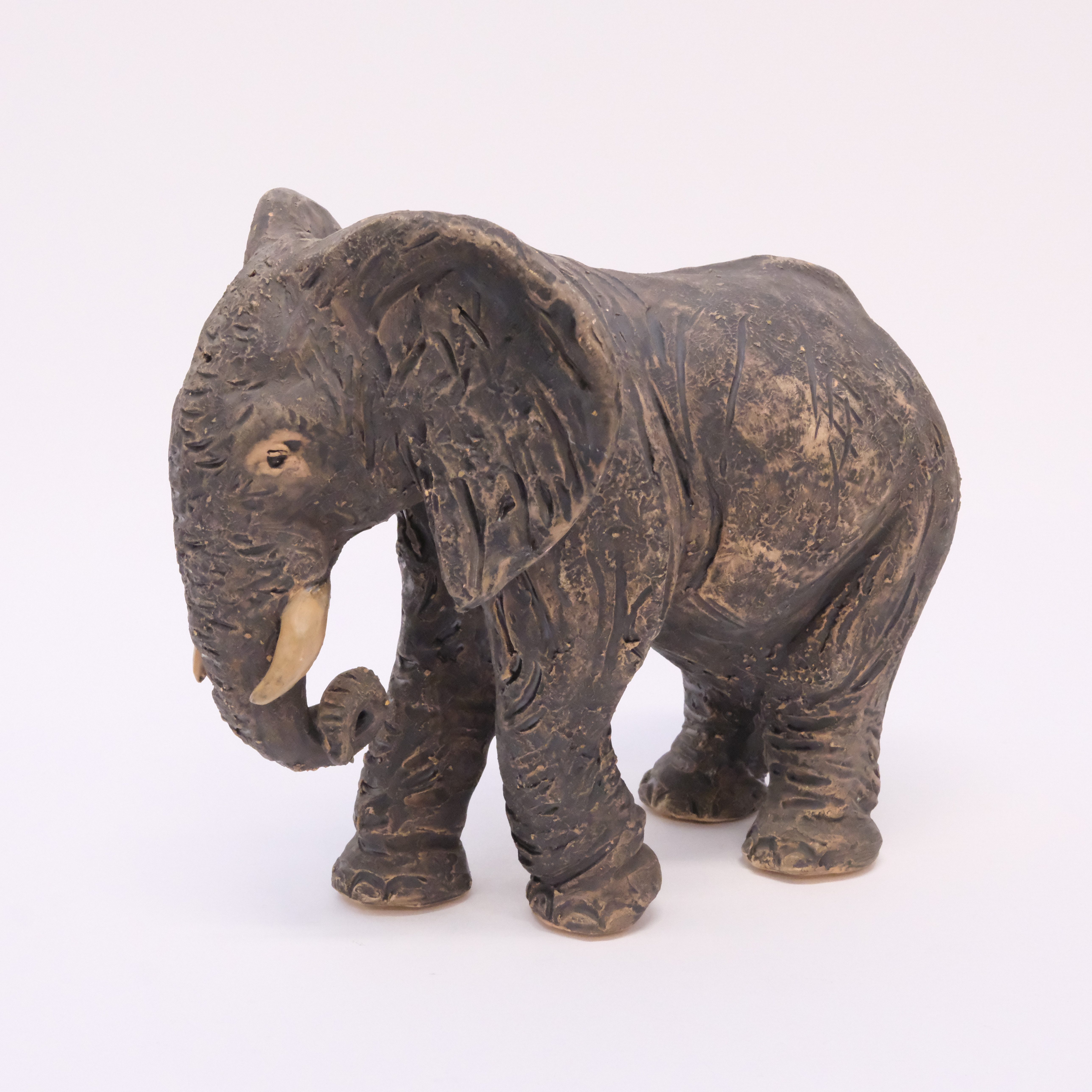 KERSTIN GRÖNVALL. FIGURIN, ELEFANT, KERAMIK, TILGMANS.