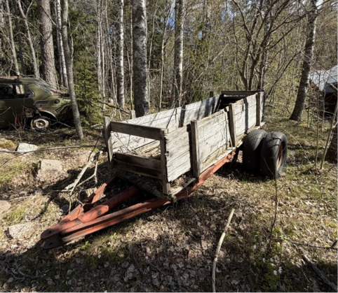 Traktorvagn.