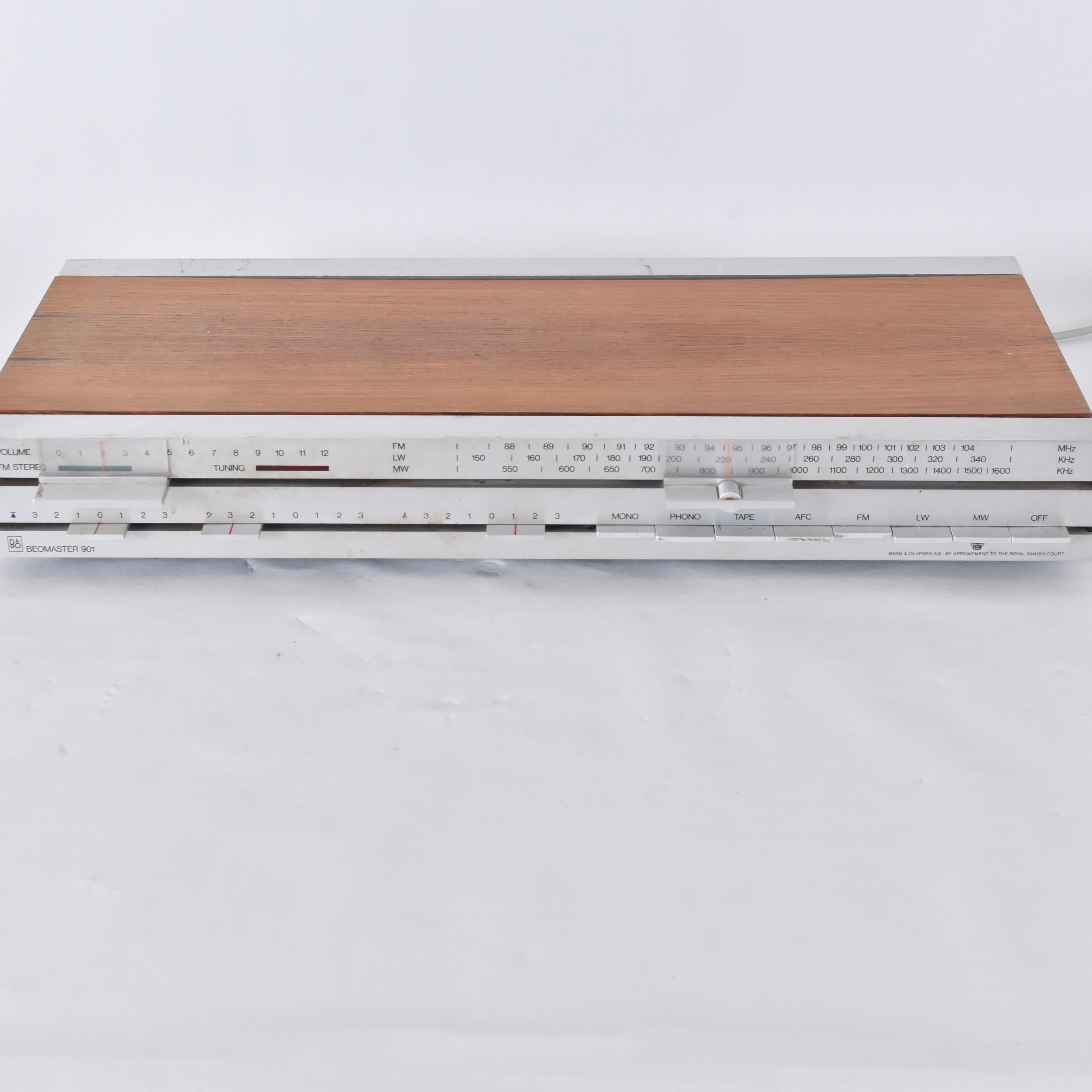 RADIOFÖRSTÄRKARE, Beomaster 901, Jacob Jensen, Bang & Olufsen, Danmark, 1970-tal.
